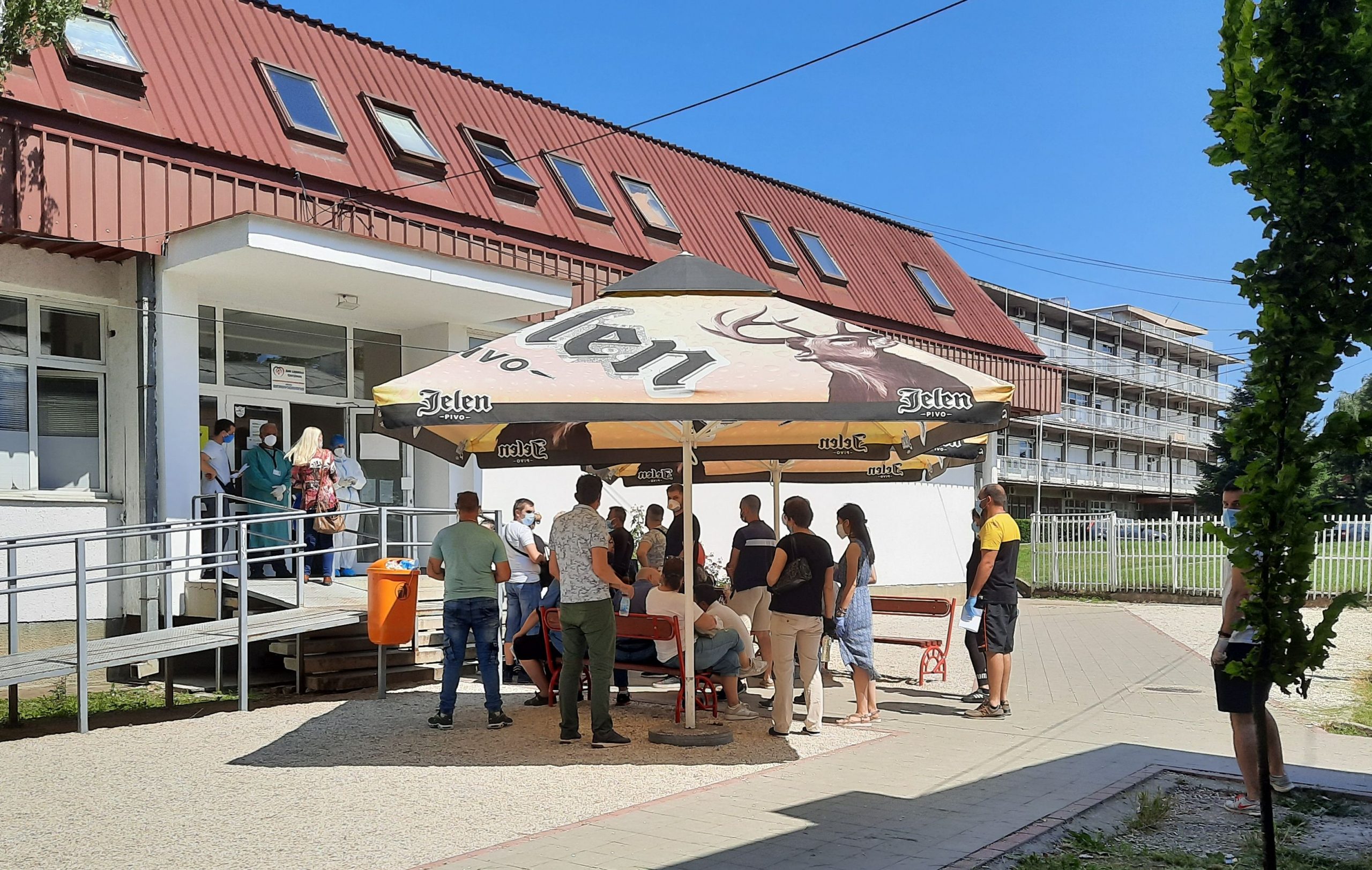 Kragujevac 01.07.2020. Gužva, koronavirus, kovid ambulanta, testiranje Foto: Aleksandra Petrović/Nova.rs