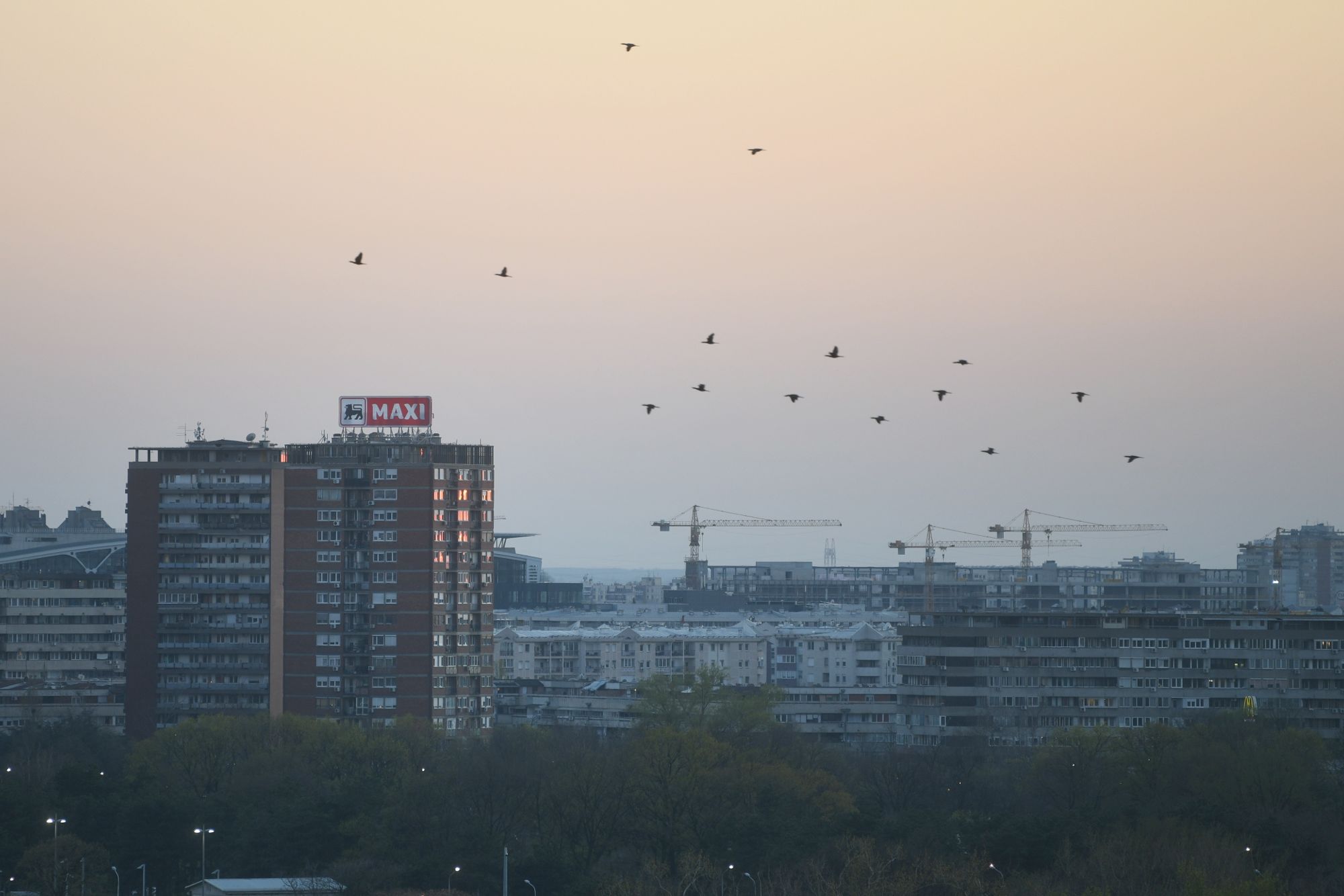 Beograd 06.04.2020. Kalemegdan, zalazak sunca, Beogradska tvrđava, sunce, zalazak, prazan Kalemegdan, vanredno stanje, policijski čas, koronavirus Foto: Filip Krainčanić/Nova.rs