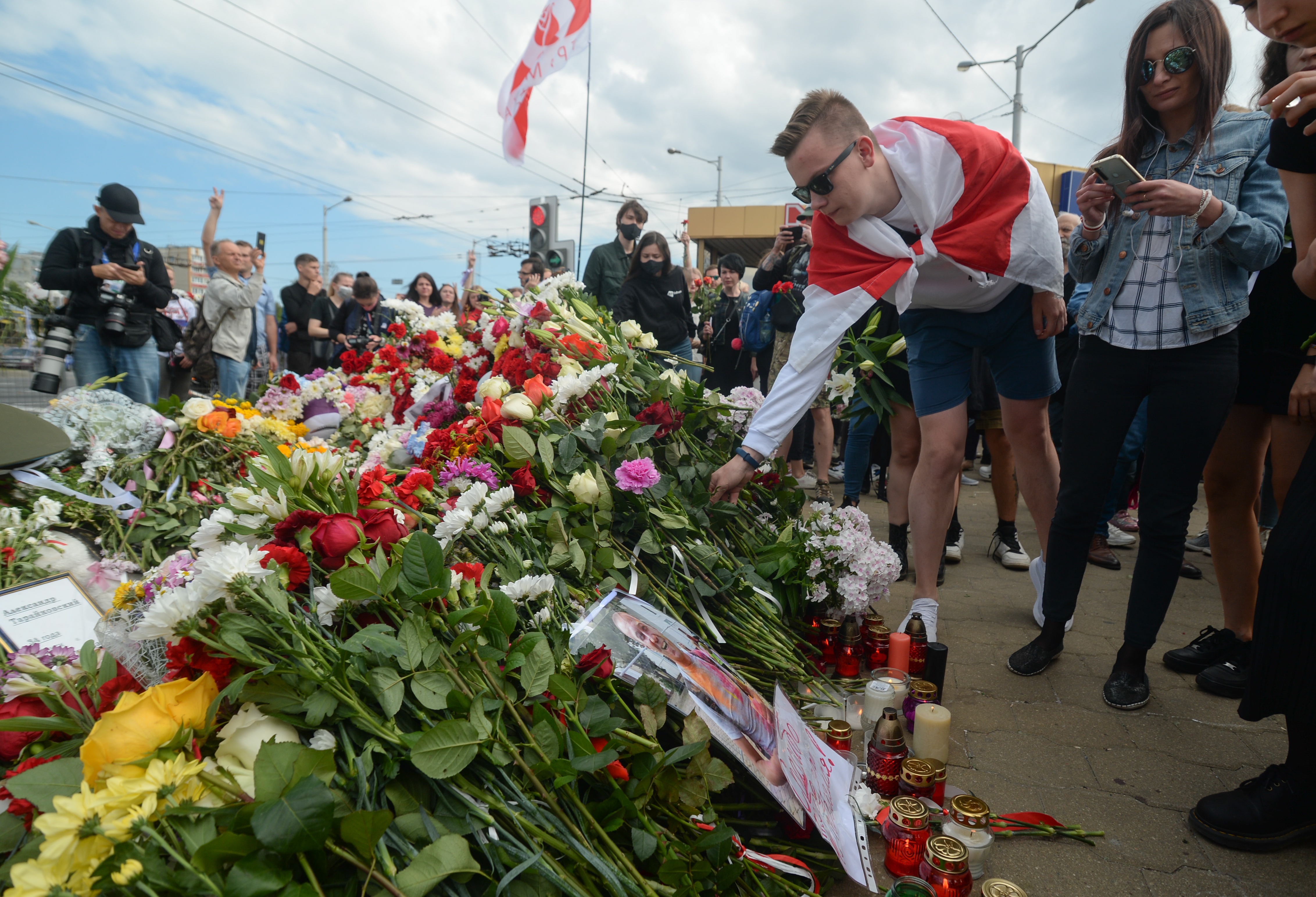 Minsk, Protests in the aftermath of presidential elections in Belarus