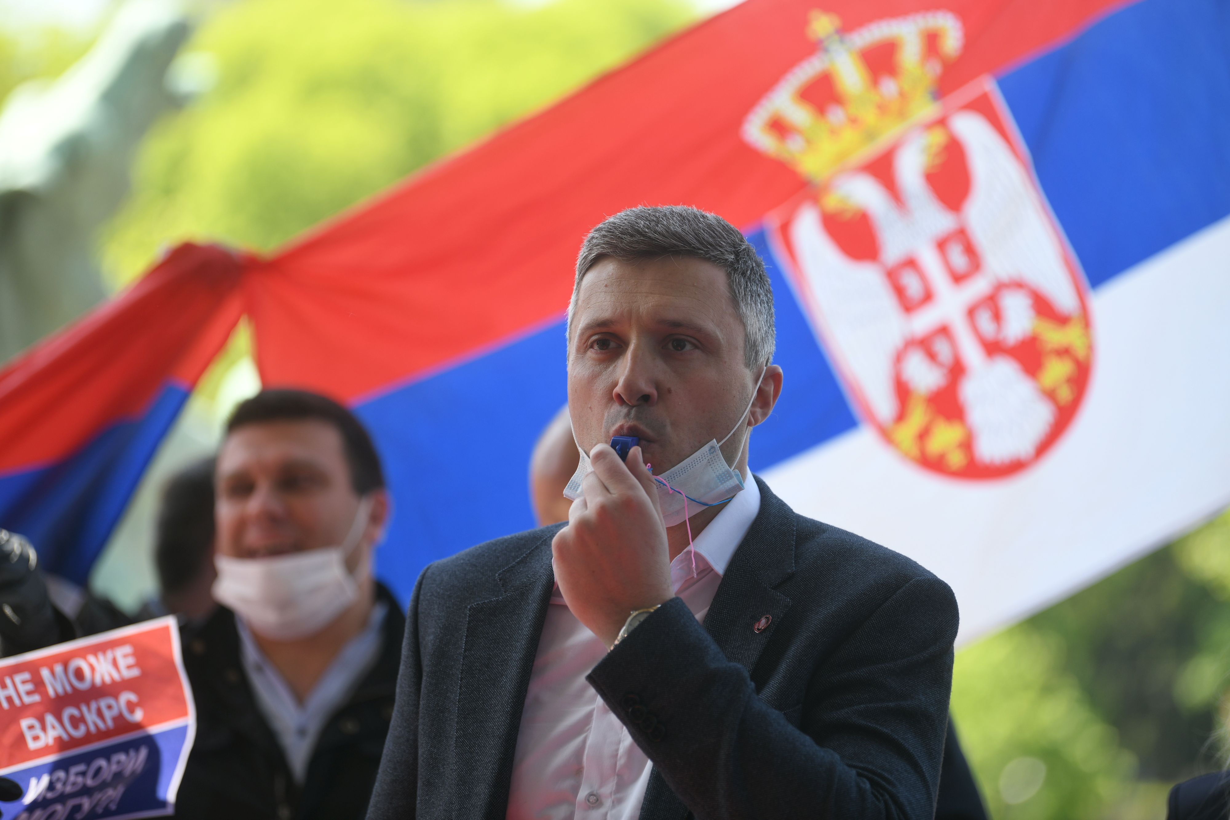 Bosko Obradovic ispred skupstine Foto: Filip Krainčanić/Nova.rs