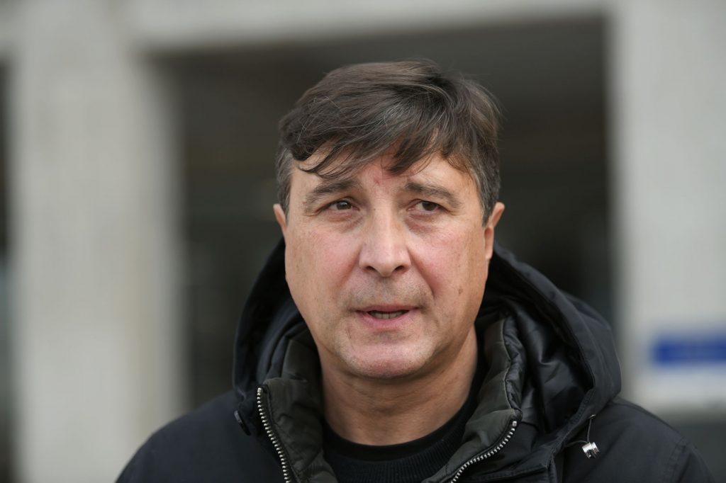 Beograd 25.02.2020. Goran Mileusnić, otac ubijenog Miloša Mileusnića. Suđenje za ubistvo Miloša Mileusnića, Palata pravde Foto: Filip Krainčanić/Nova.rs