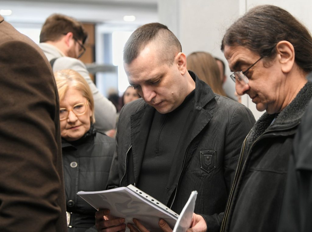 Beograd 27.02.2020. Zoran Marjanović, osumljičen za ubistvo žene, supruge, pevačice Jelene Marjanović, suđenje, Palata pravde Foto: Filip Krainčanić/Nova.rs