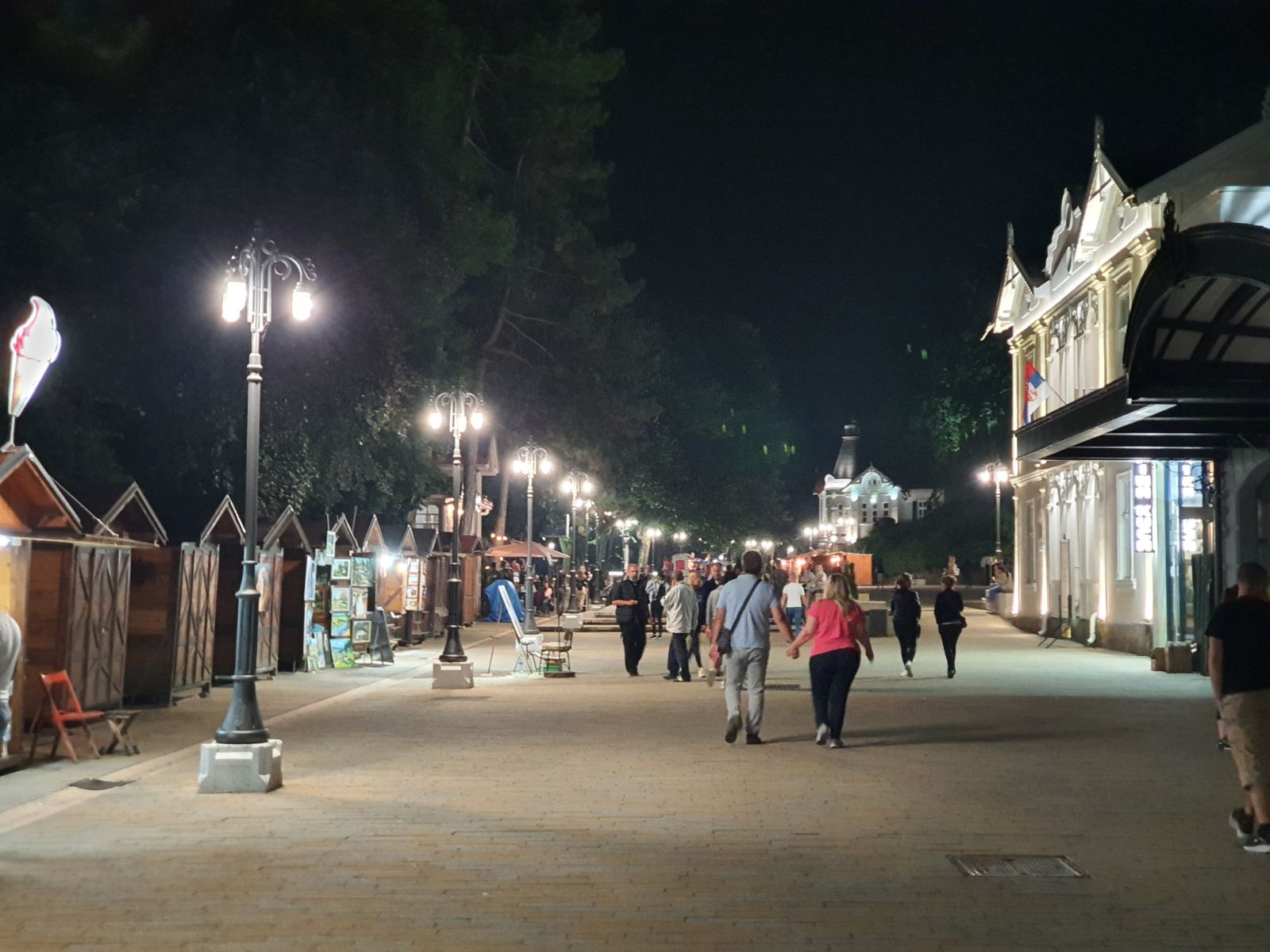 vrnjacka banja puna turista 16.07.2020 nenad bozovic