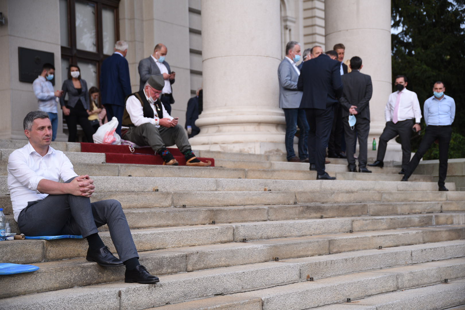 Beograd 10.05.2020. Boško Obradović. Skupština Srbije, štrajk glađu započeli su danas kako članovi vlasti tako i članovi opozicije Foto: Dragan Mujan/Nova.rs