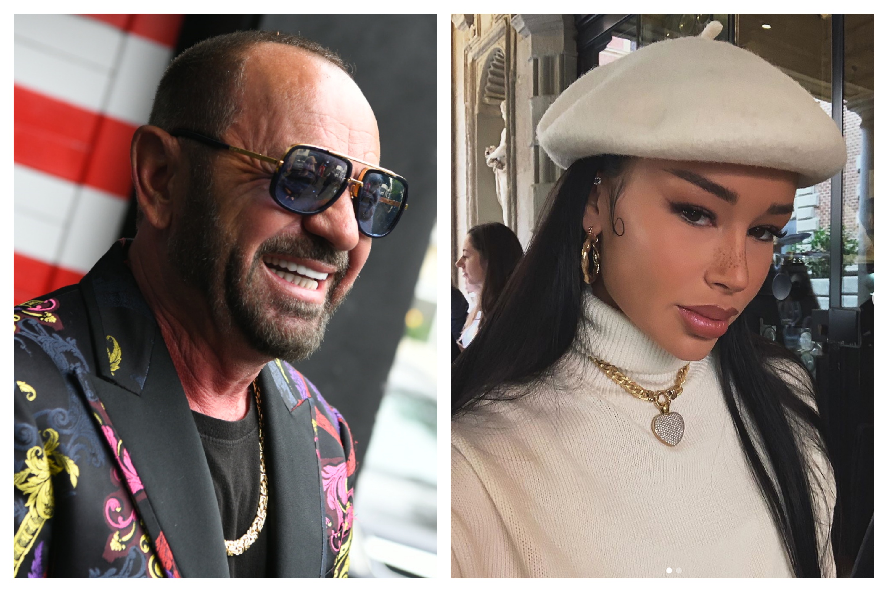 Mile Kitić, Elena Kitić, kombo, kolaž Foto: Nova.rs/Instagram/elenakitic