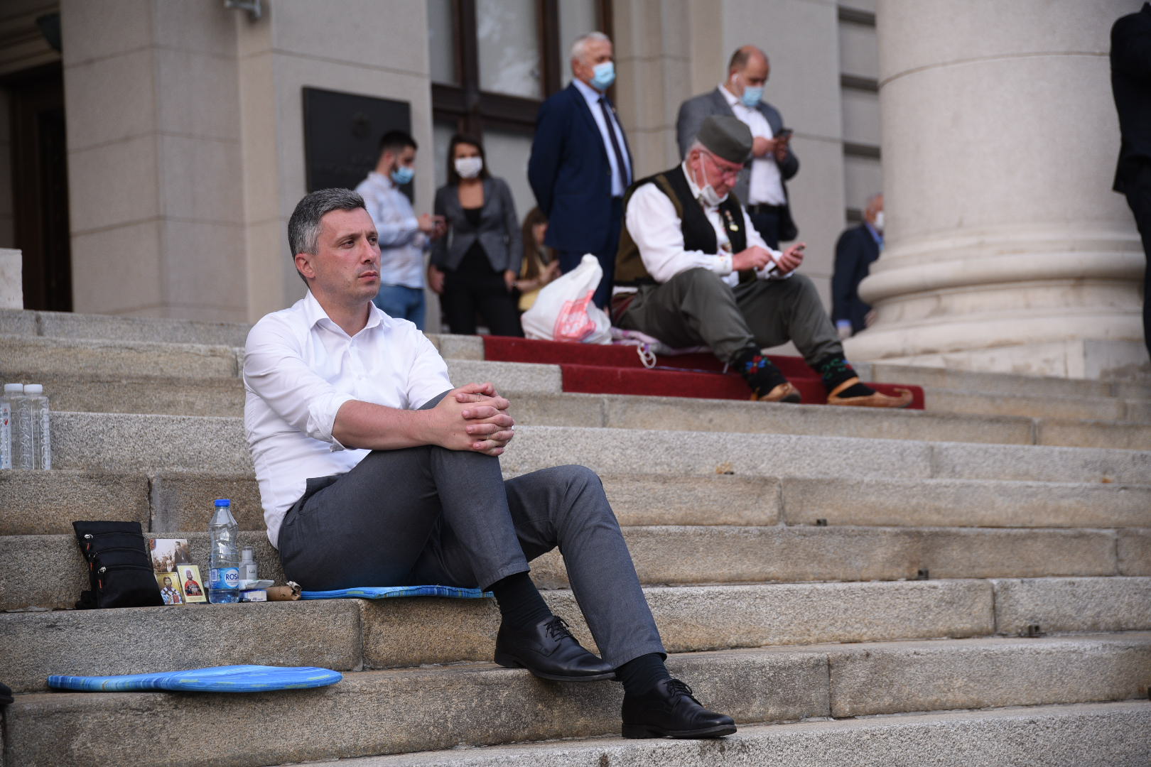 Beograd 10.05.2020. Boško Obradović. Skupština Srbije, štrajk glađu započeli su danas kako članovi vlasti tako i članovi opozicije Foto: Dragan Mujan/Nova.rs