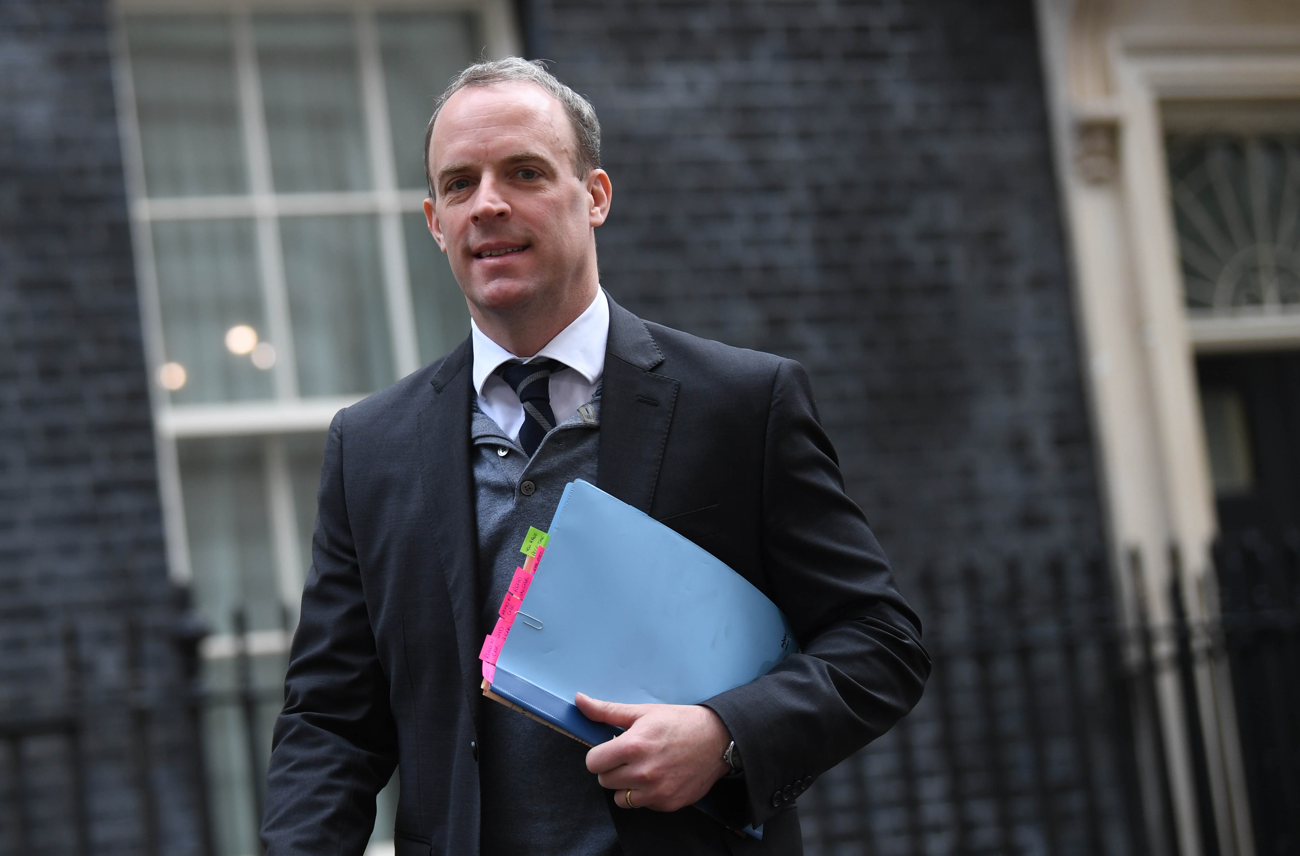 Cabinet meeting at 10 Downing Street in London Dominic Raab