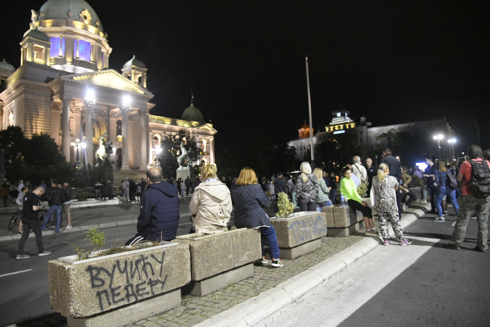 Beograd, 18.jul 2020. Protest, Skupština Foto: Nemanja Jovanović/Nova.rs