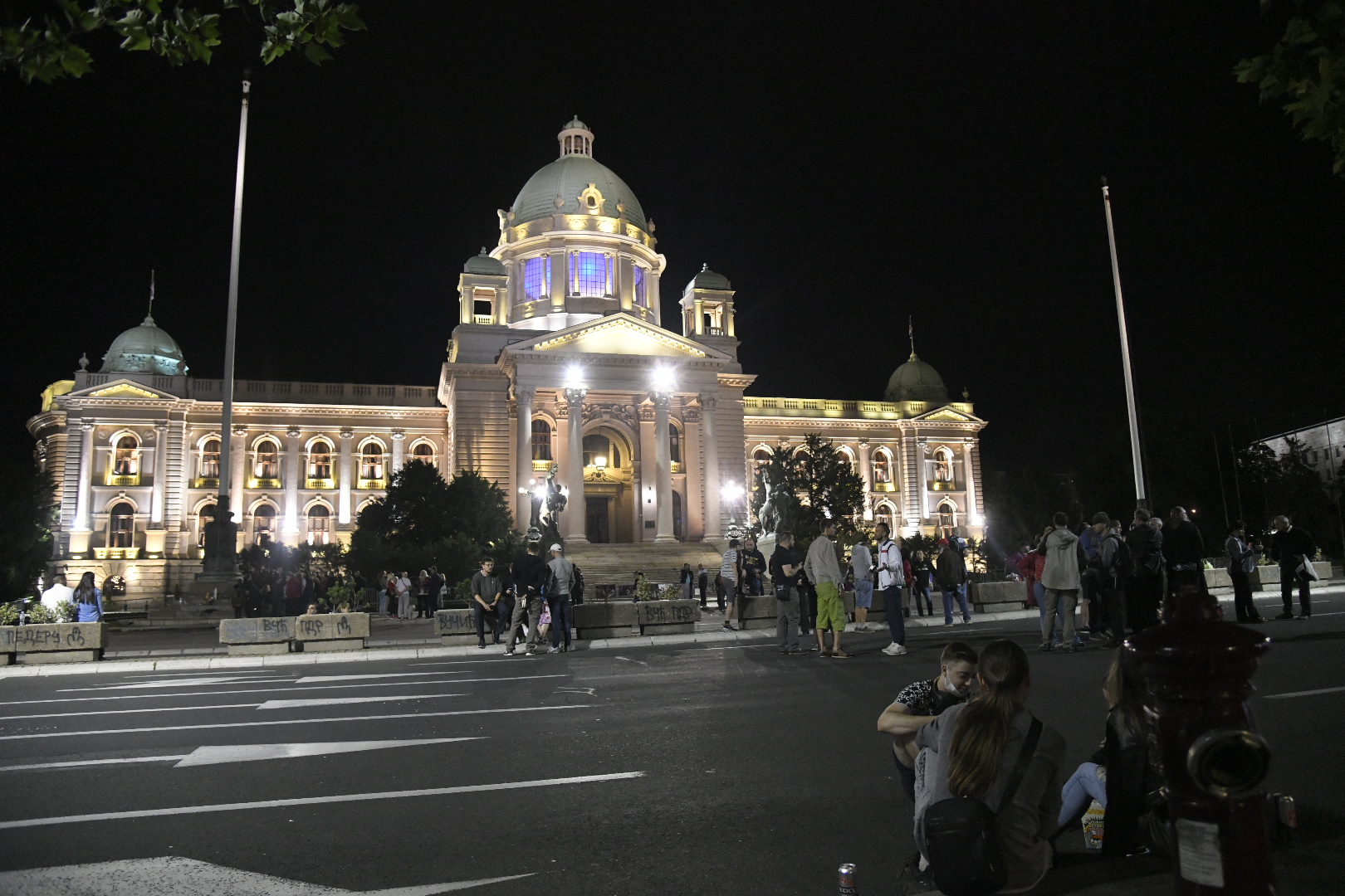 Beograd, 18.jul 2020. Protest, Skupština Foto: Nemanja Jovanović/Nova.rs
