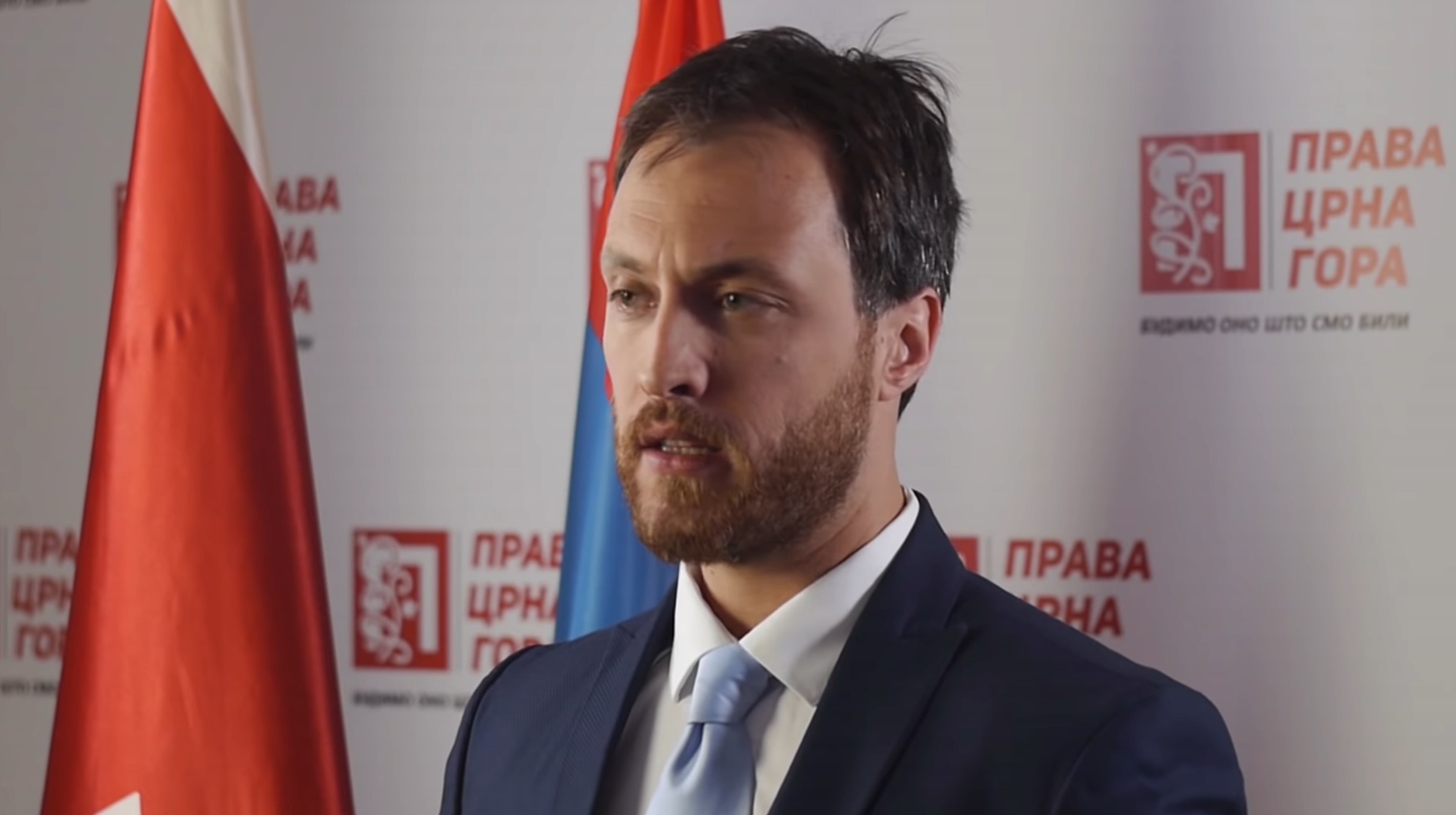 Marko Milačić, stranka Prava Crna Gora Foto: Printscreen/YouTube/Marko Milačić