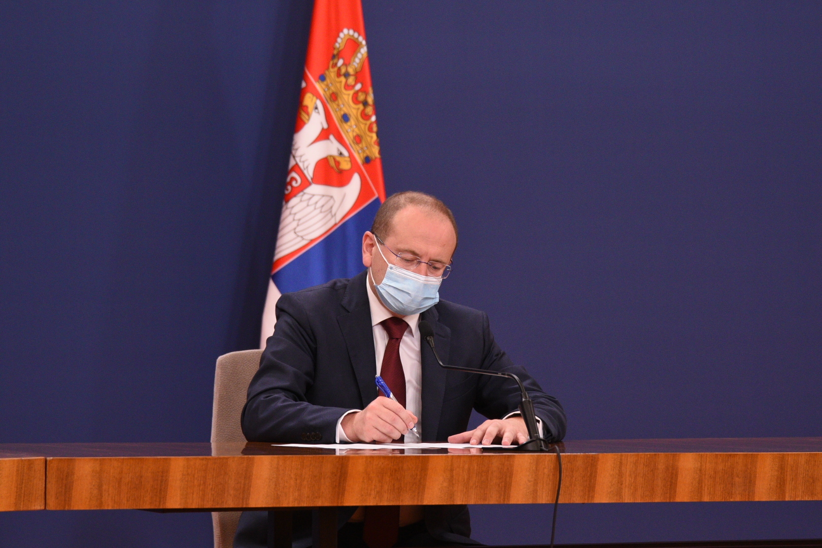 Beograd 19.07.2020. dr Zoran Gojković, pokrajinski sekretar za zdravstvo. Konferencija za novinare, KZN, KZŠ, Krizni štab, koronavirus Foto: Dragan Mujan/Nova.rs