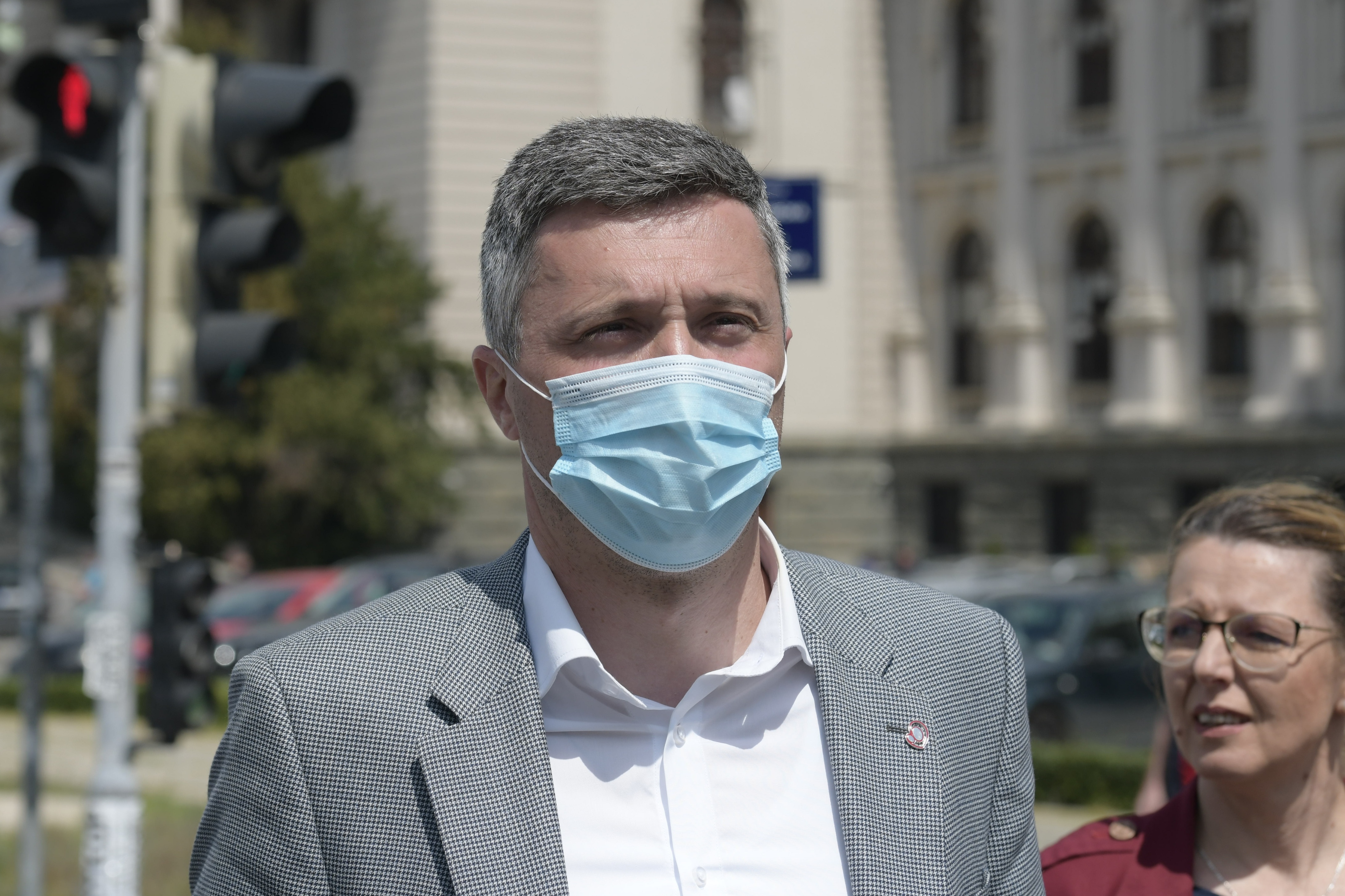 Beograd 12.05.2020. Boško Obradović, Dan treći, Skupština Srbije, štrajk glađu članova vlasti i članova opozicije Foto: Goran Srdanov/Nova.rs