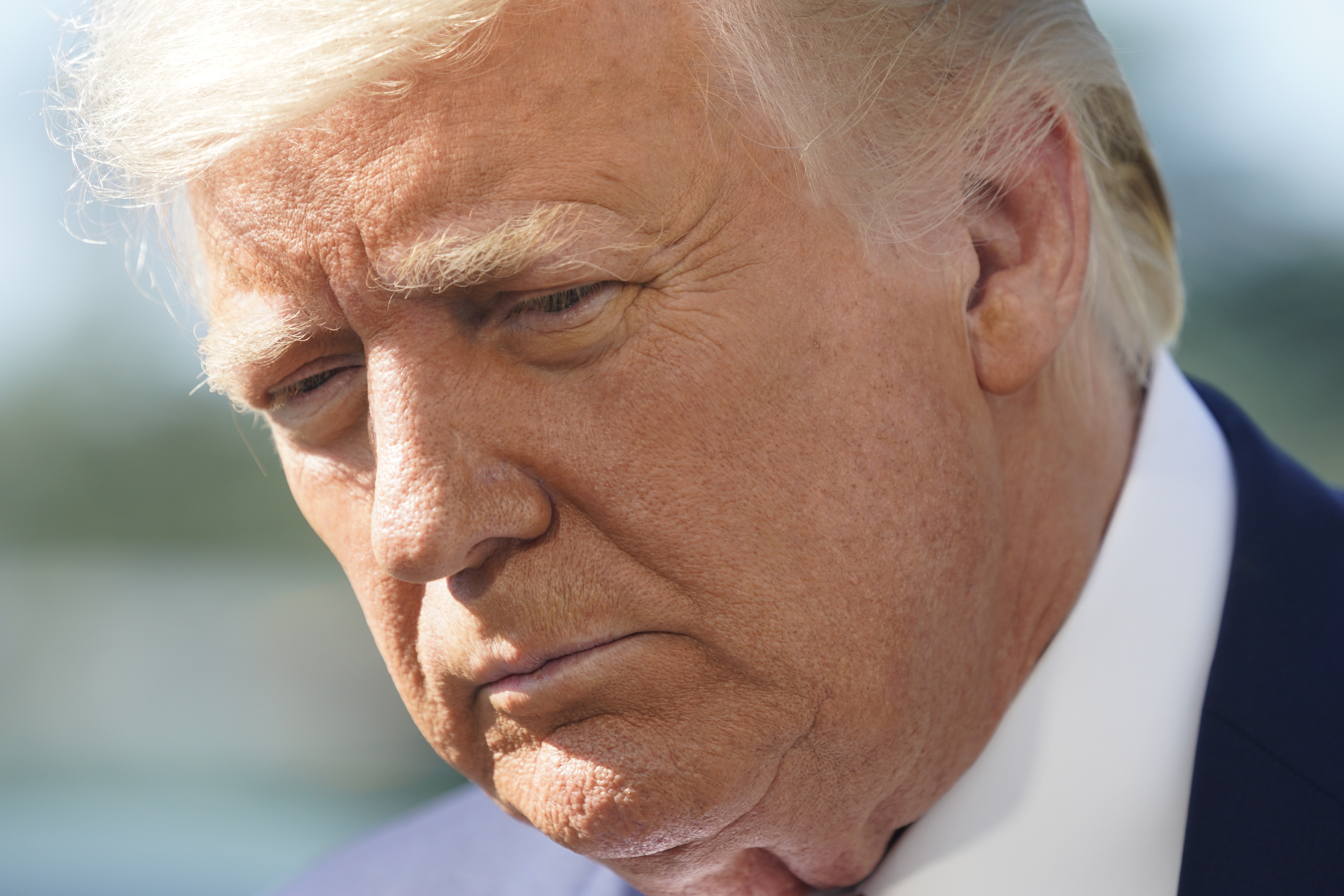 US President Trump departs for Minnesota from White House in Washington, DC