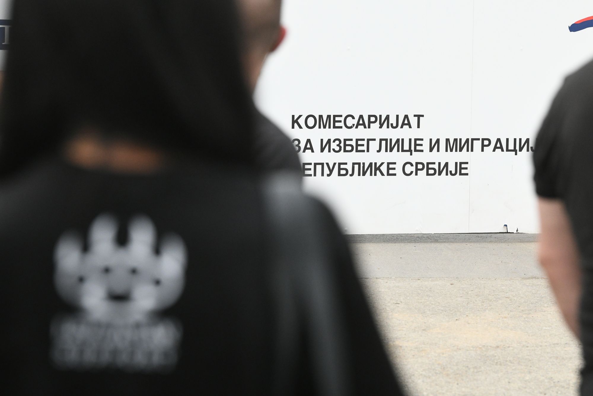Beograd 13.05.2020. Okupljanje ispred Komesarijata za  izbeglice Foto:Filip Krainčanić/Nova.rs