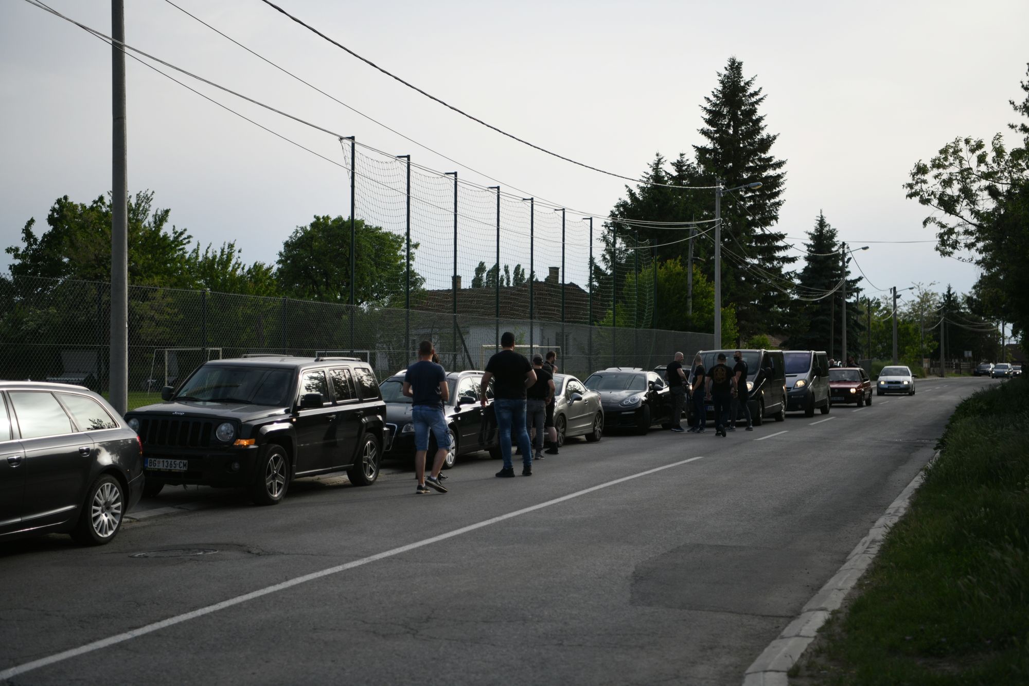Beograd 13.05.2020. Okupljanje ispred Komesarijata za  izbeglice, protest Levijatan Foto:Filip Krainčanić/Nova.rs