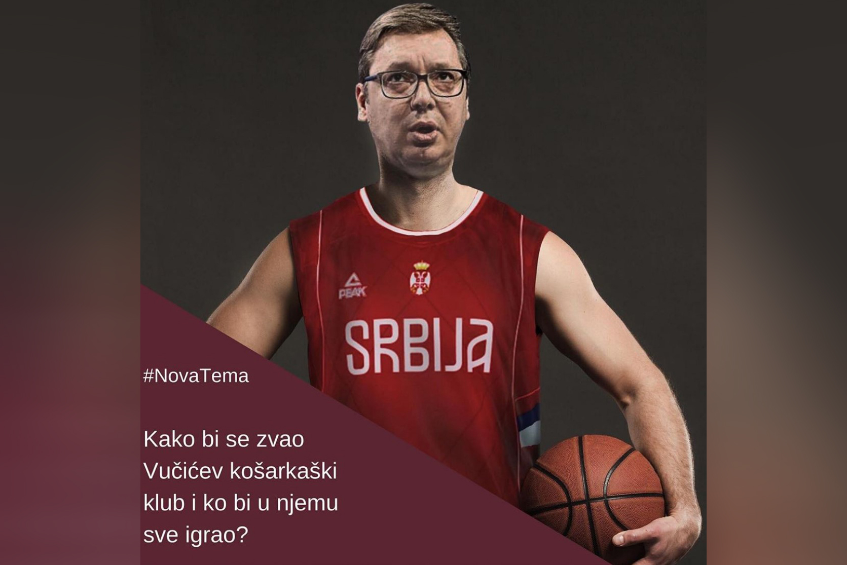 Aleksandar Vučić, košarka, trener Foto: Nova.rs