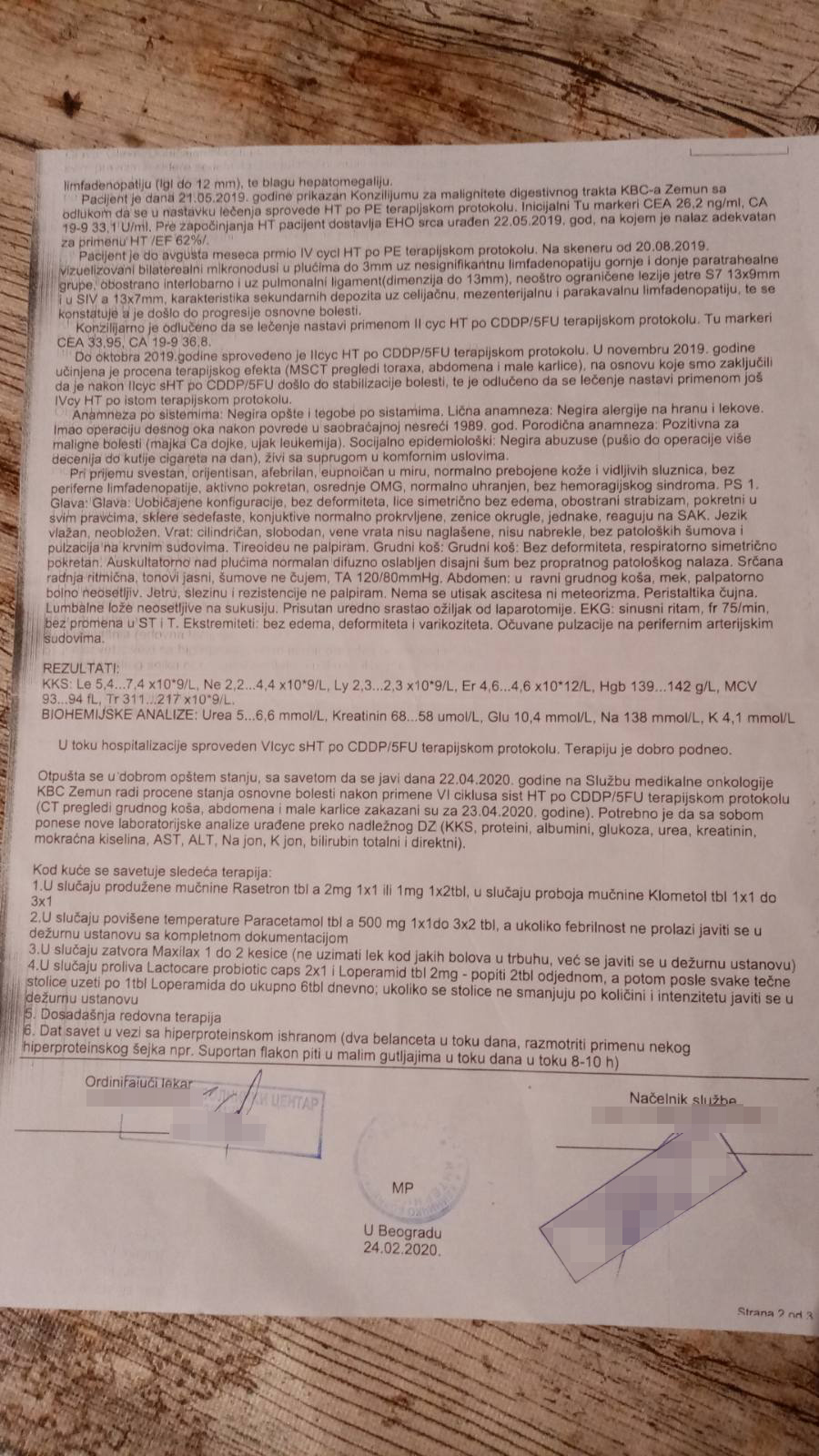 Predrag Radosavljević, pacijent, koronavirus, covid 19, covid19 Foto: Privatna arhiva