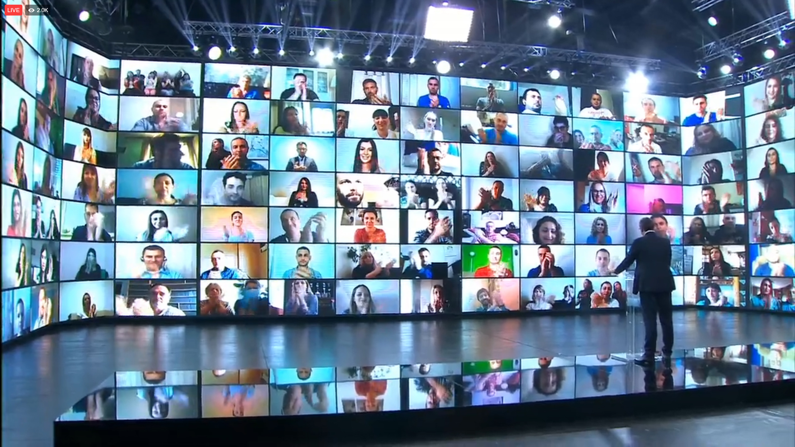 Aleksandar Vucic online miting