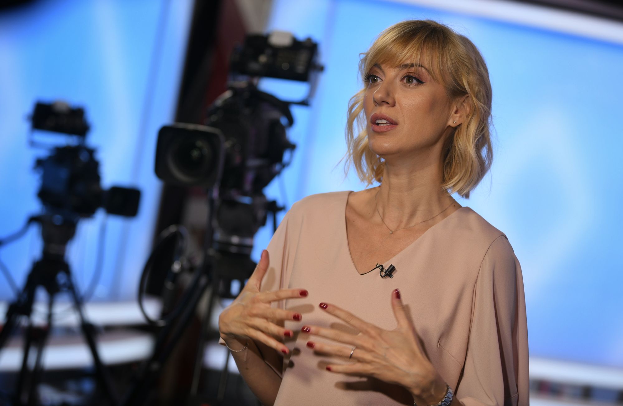 Beograd 26.05.2020. Nevena Madžarević, voditeljka, jutarnji program televizije NOVA S Foto: Filip Krainčanić/Nova.rs