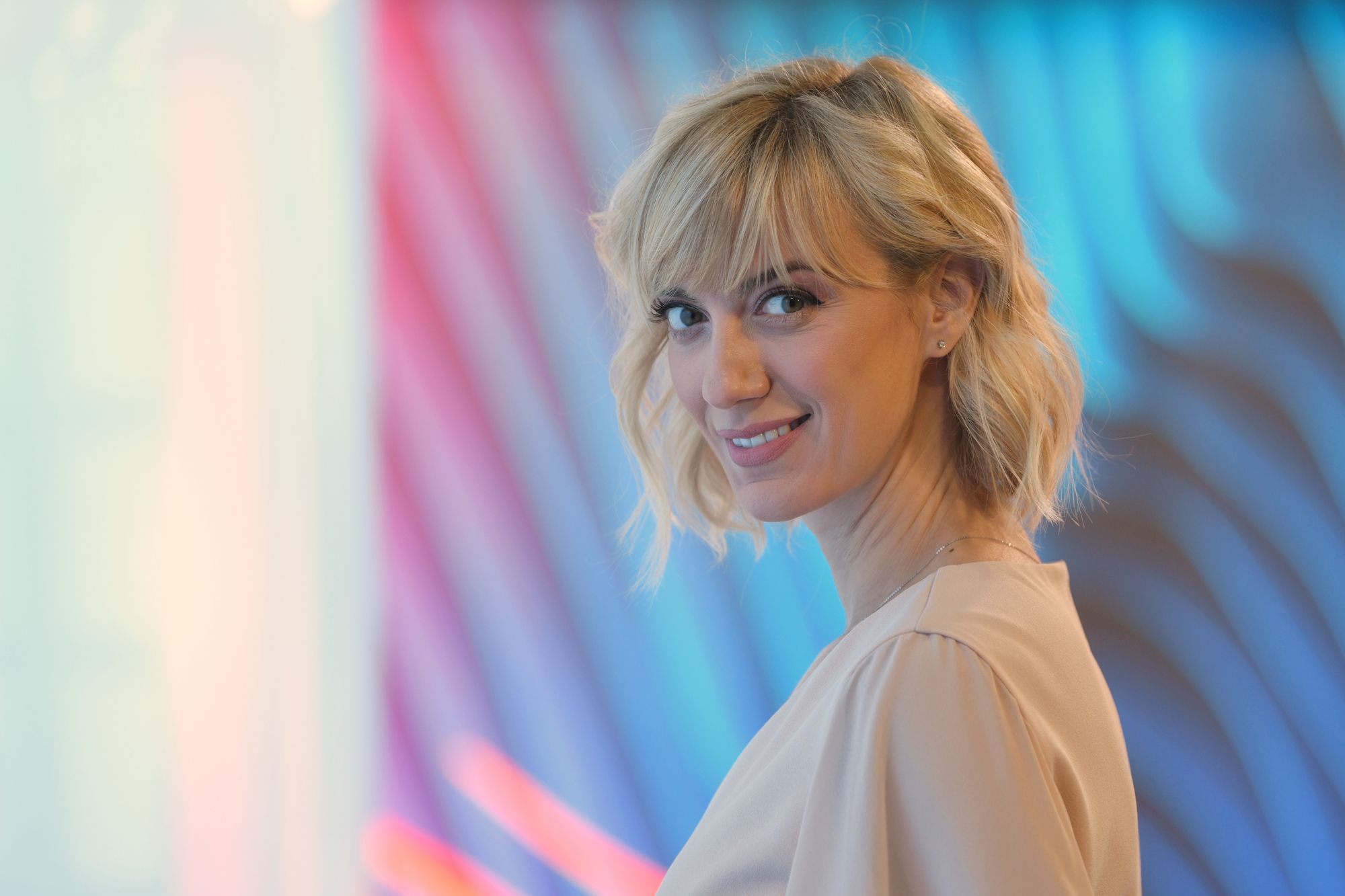 Beograd 26.05.2020. Nevena Madžarević, voditeljka, jutarnji program televizije NOVA S Foto: Filip Krainčanić/Nova.rs