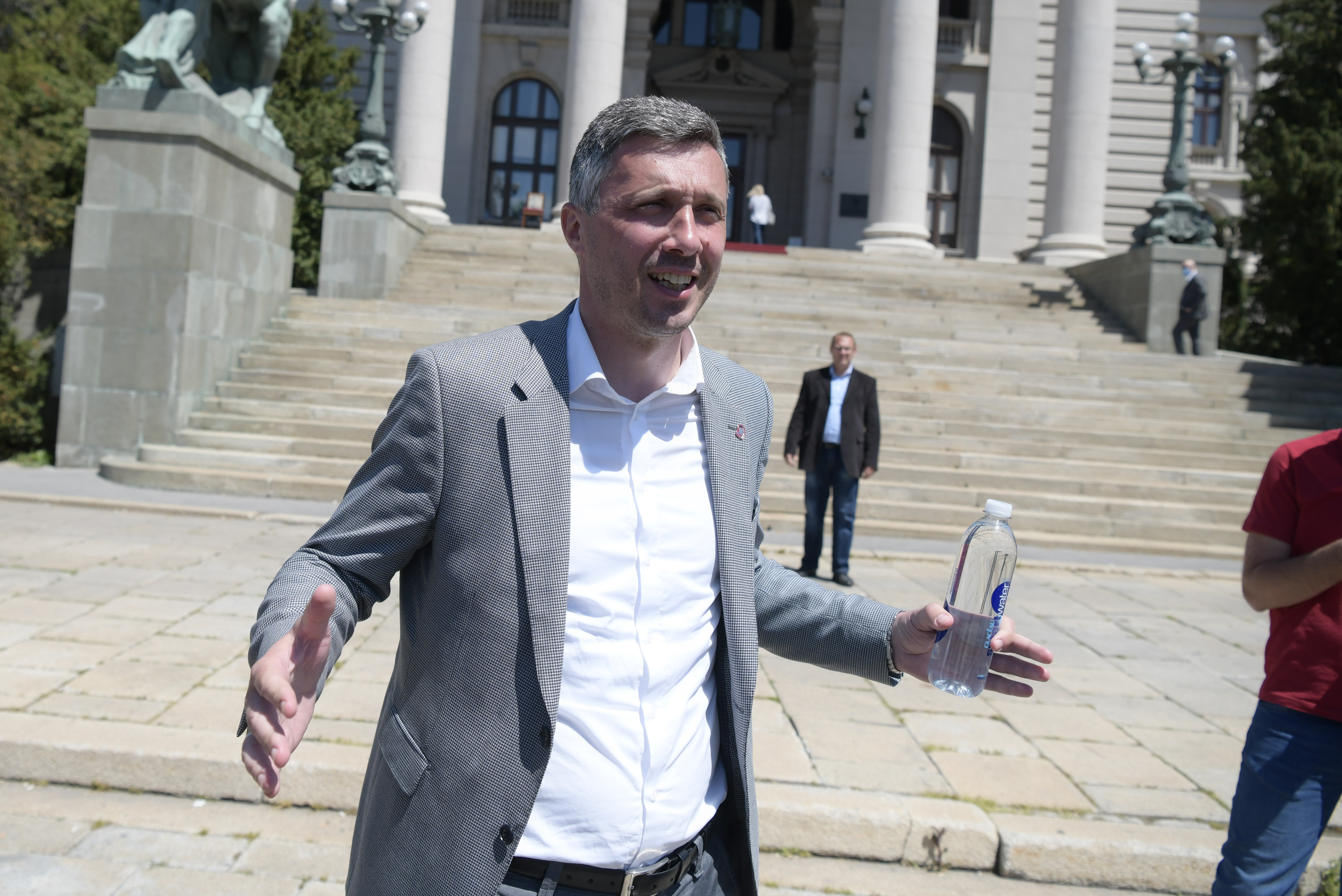 Beograd 13.05.2020. Boško Obradović, Dan četvrti, Skupština Srbije, štrajk glađu  Foto: Goran Srdanov/Nova.rs