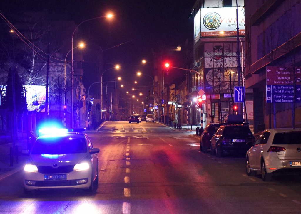 Kragujevac 18.03.2020. Policijski čas, ulice, ulica, prazne ulice, vanredno stanje, koronavirus, reportaža Foto: Predrag Petrović