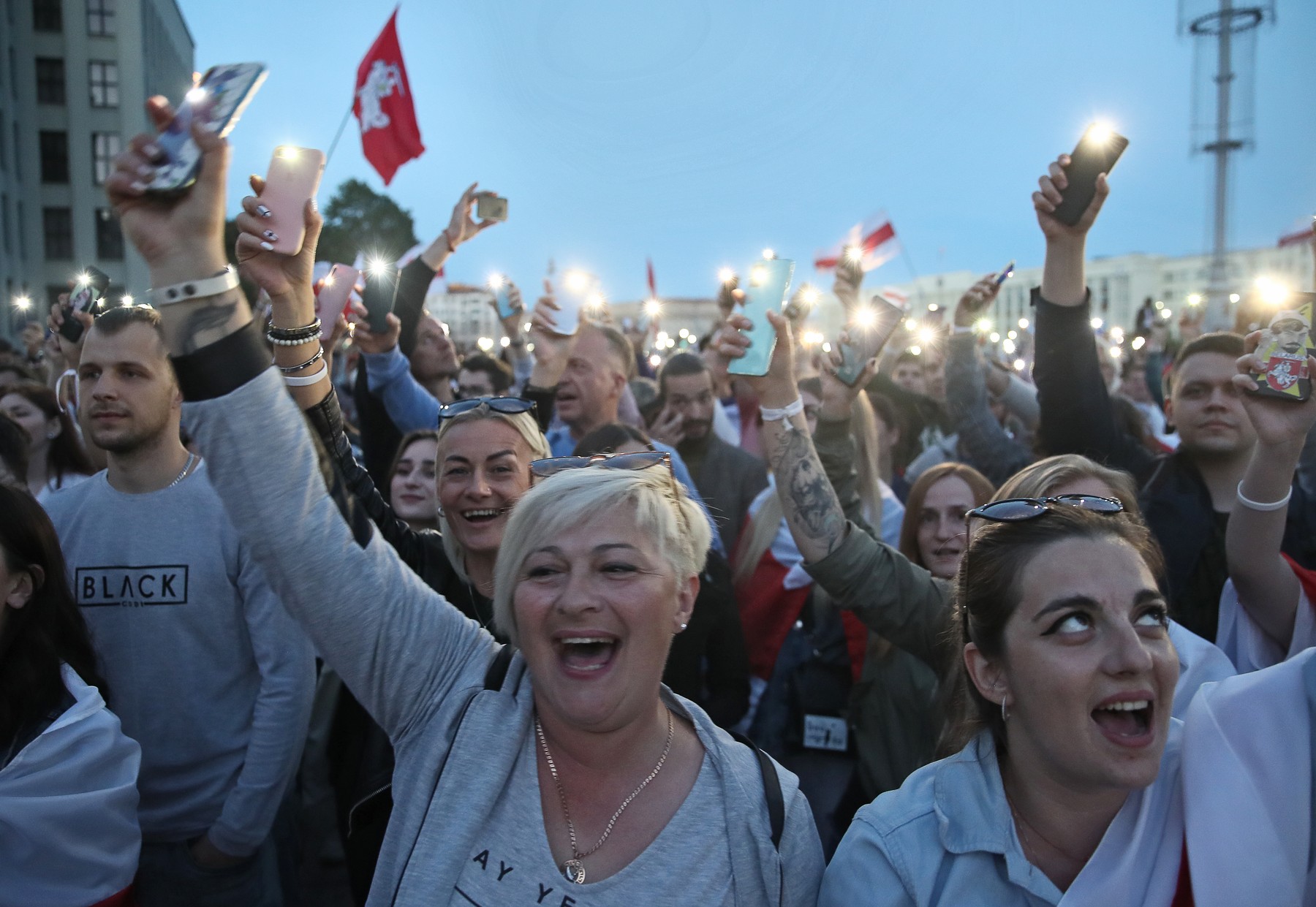 Opposition rallies in Minsk