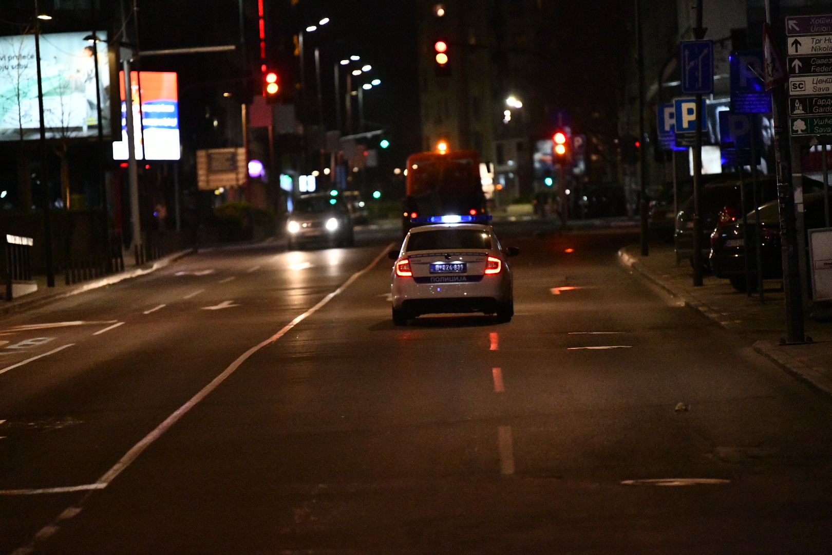 Beograd 21.03.2020. Policijski čas vanredno stanje policija Foto:Vladislav Mitić/Nova.rs