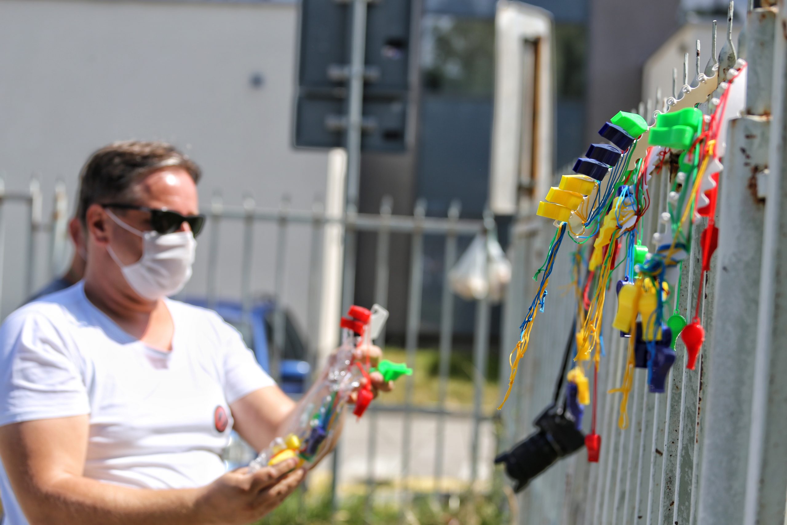 Protest Novi Pazar, kovid, covid, coronavirus, corona ,virus