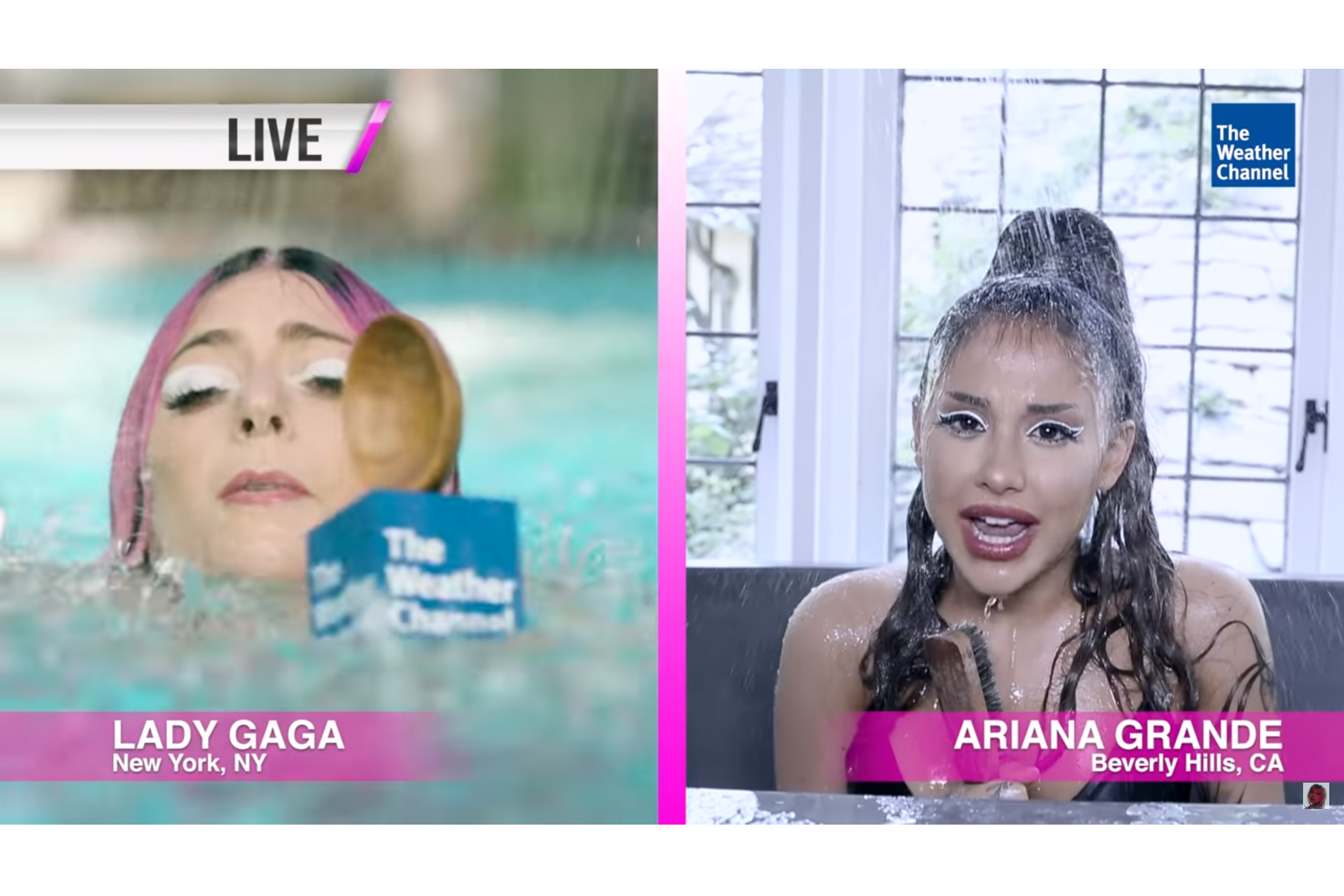 Lady Gaga & Ariana Grande - A Downpour In Chromatica