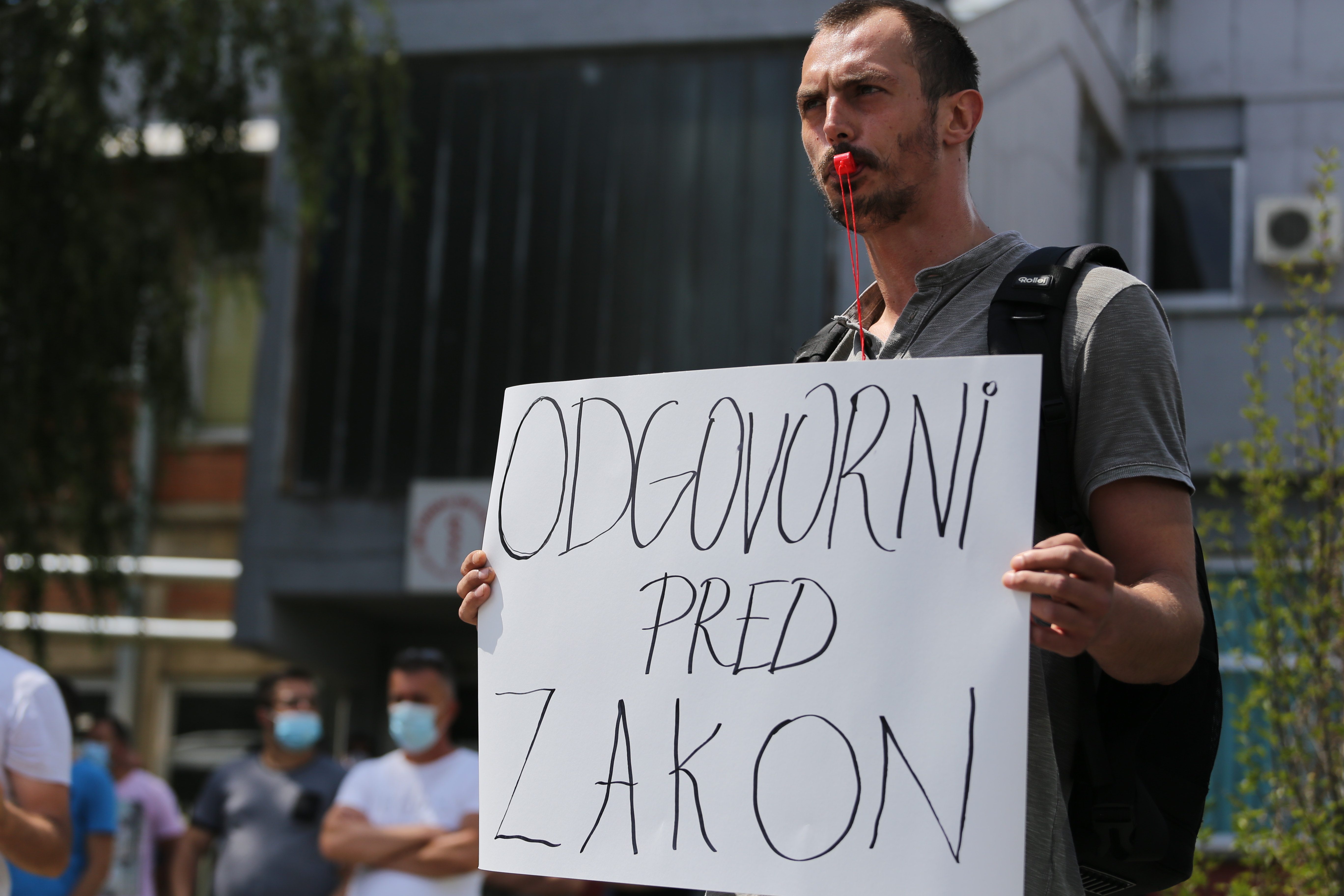 Novi Pazar, 25.07.2020. Protest Foto: Irfan Ličina/Nova.rs