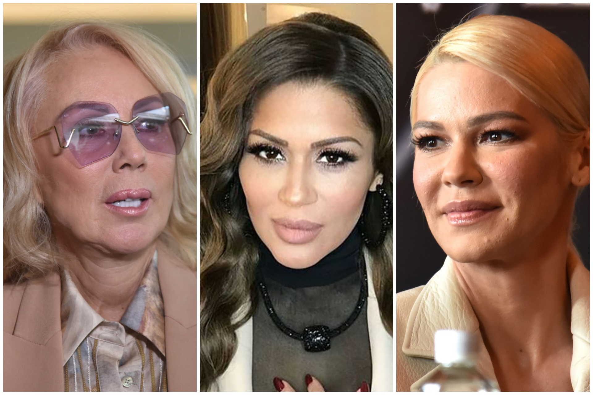 Lepa Brena, Mina Kostić, Nataša Bekvalac