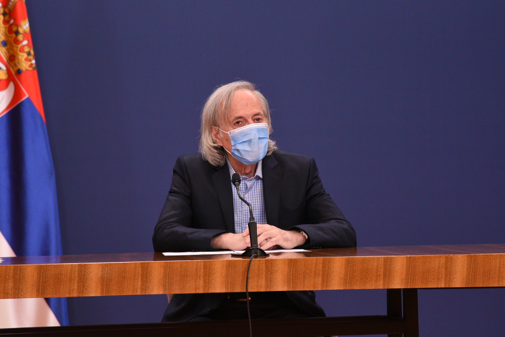 Beograd 19.07.2020. Mijomir Pelemiš, infektolog. Konferencija za novinare, KZN, KZŠ, Krizni štab, koronavirus Foto: Dragan Mujan/Nova.rs