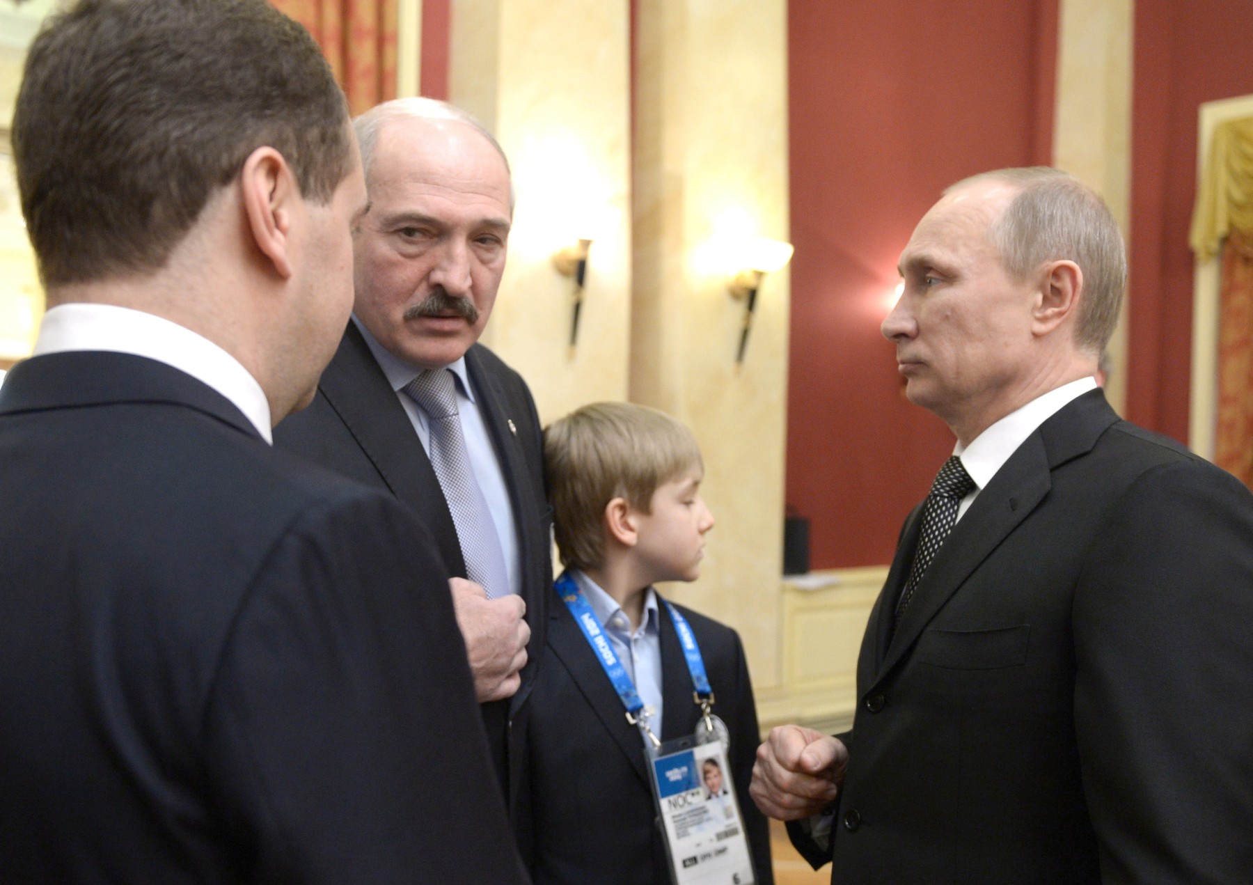 Reception on behalf of president Putin in Sochi