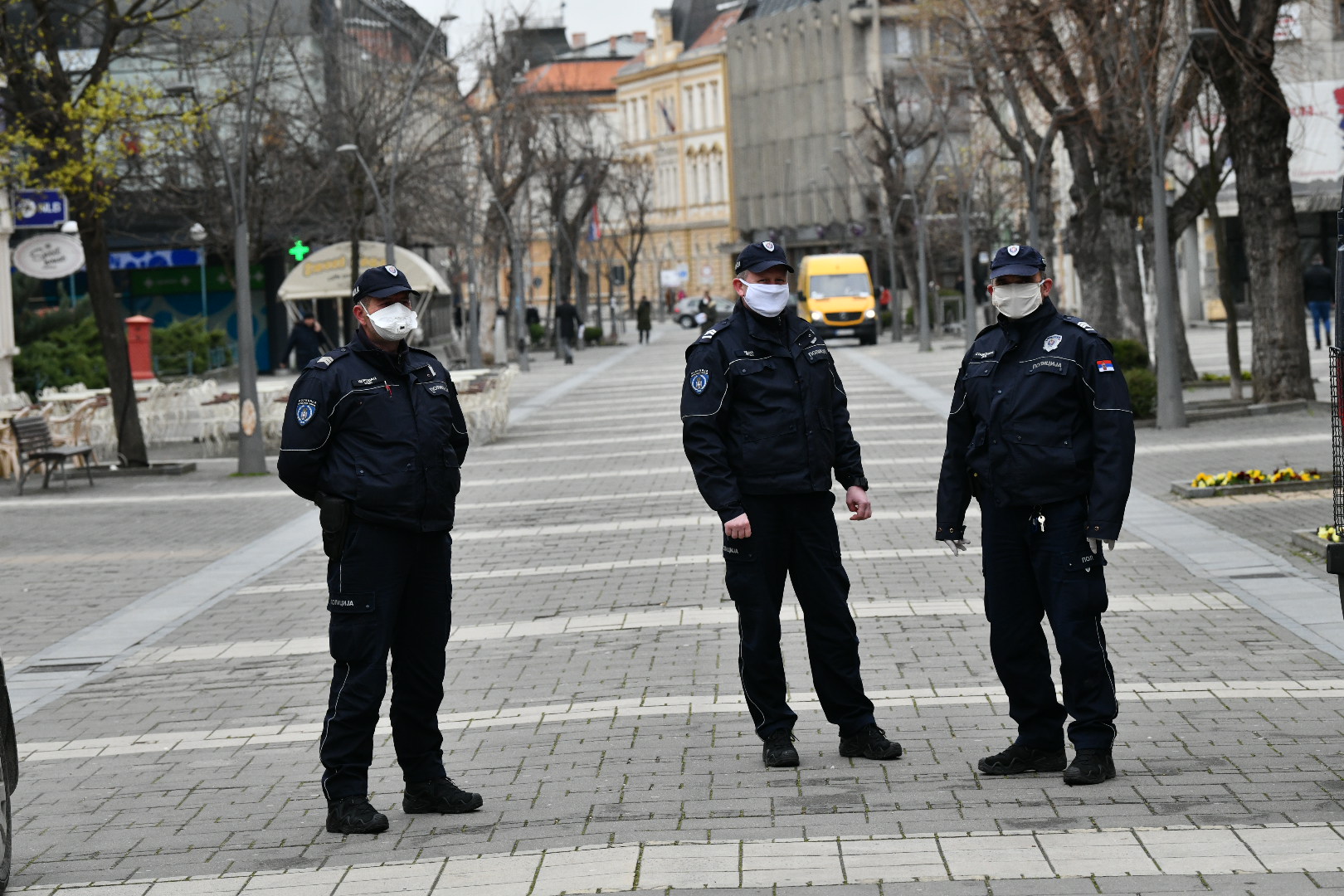 Šabac 26.03.2020 policija