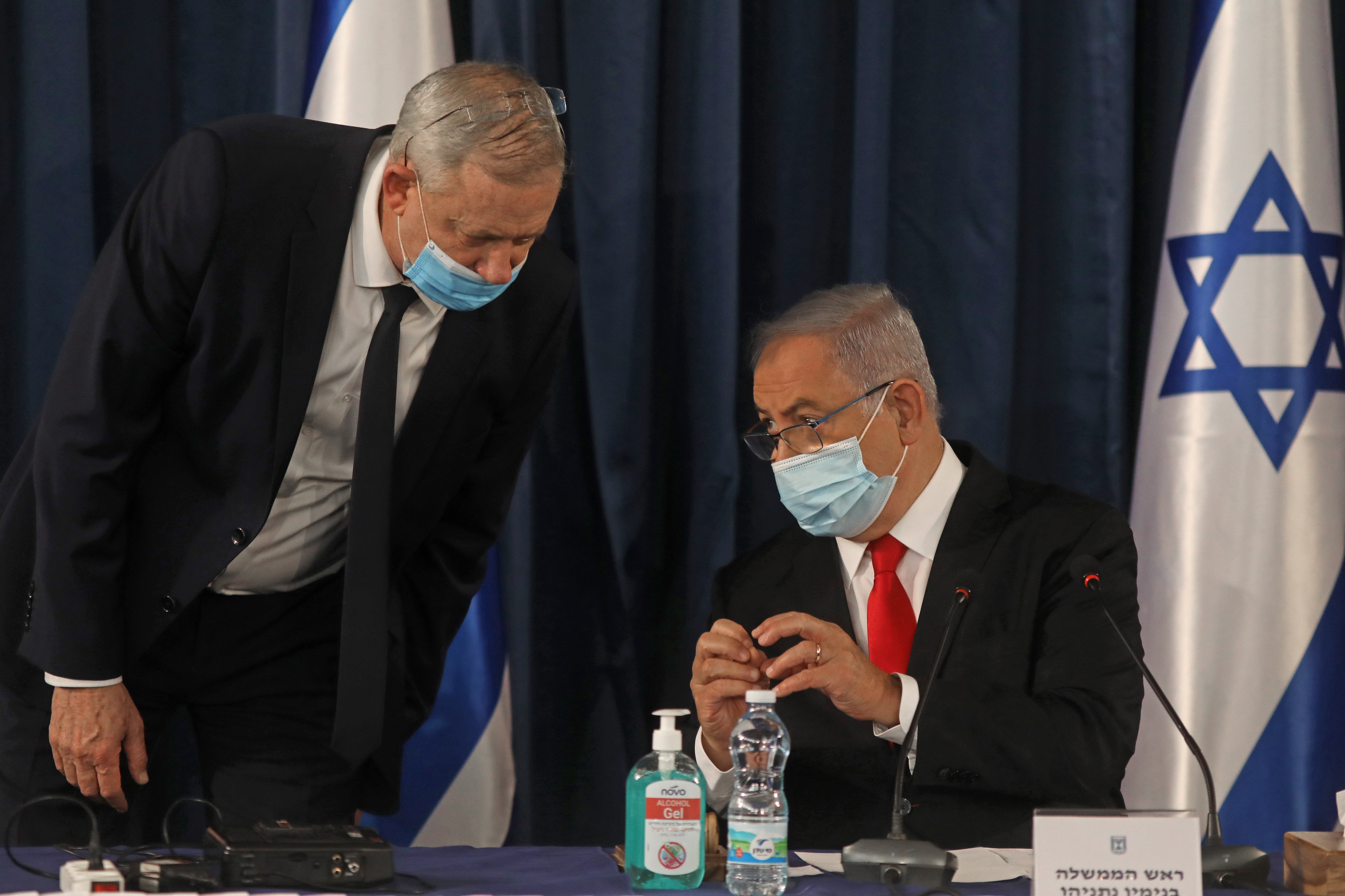 Weekly cabinet meeting in Israel