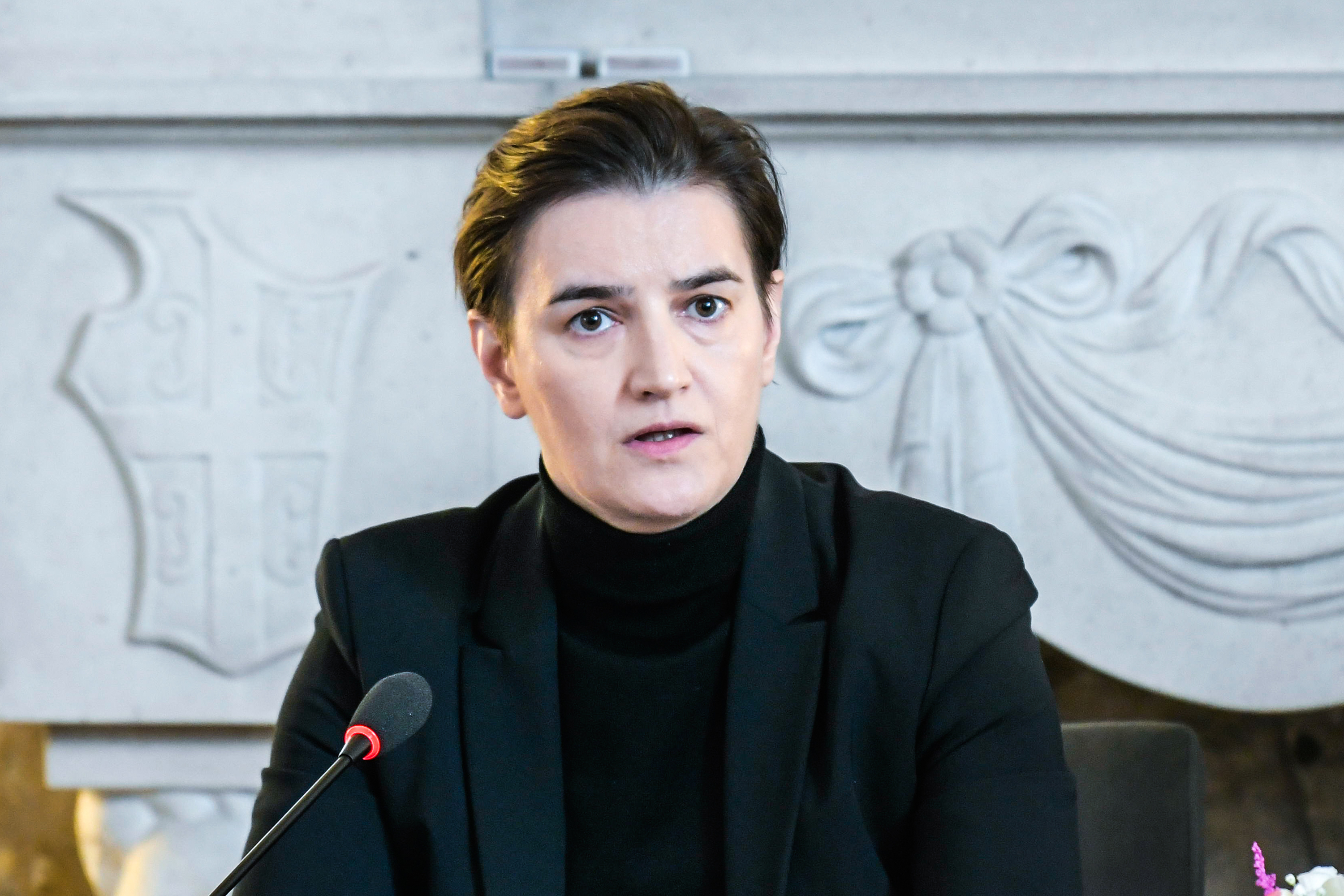 Beograd 09.03.2020  Ana Brnabić, Norveška ambasada, Panel o slobodi medija, Foto:Goran Srdanov/Nova.rs