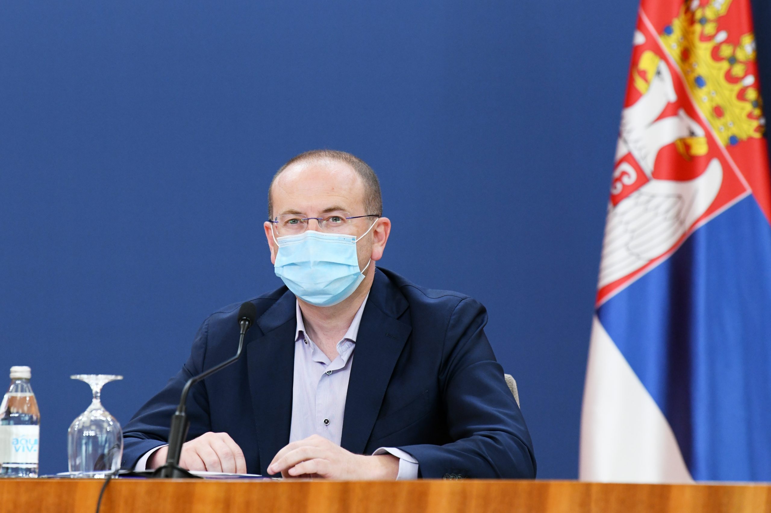 Beograd 29.07.2020. Zoran Gojković, pokrajinski sekretar za zdravstvo. Konferencija za novinare, KZN, KZŠ, Krizni štab, koronavirus Foto: Dragan Mujan/Nova.rs