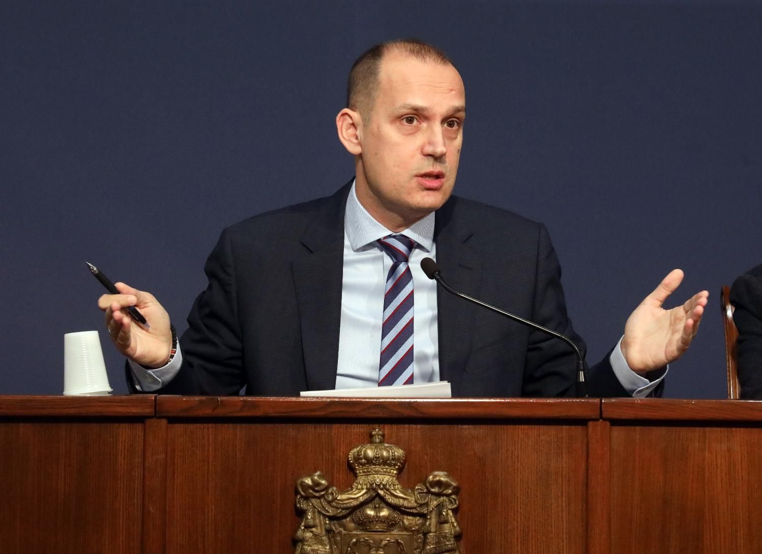 Zlatibor Lončar Foto: FoNet/Vlada Srbije/Slobodan Miljević
Mesto: Beograd
Datum: 13.03.2020
Događaj: DRUŠTVO/ZDRAVSTVO - konferencija za novinare u Vladi Srbije na temu korona virusa
Licnosti: Zlatibor Lončar