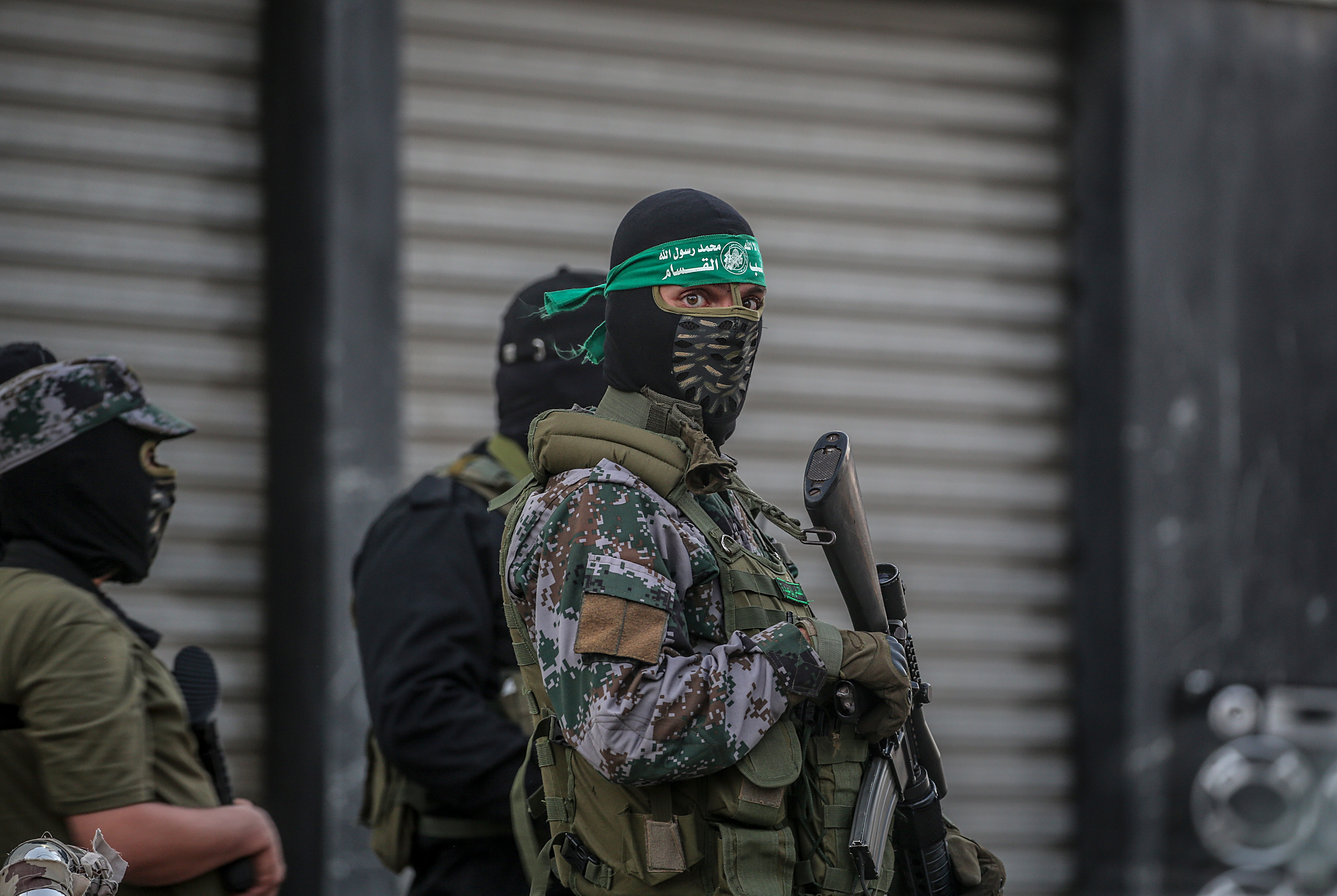 MIDEAST ISRAEL PALESTINIAN AL QASSAM FIGHTER DURING RAMADAN DUE THE COVIS-19