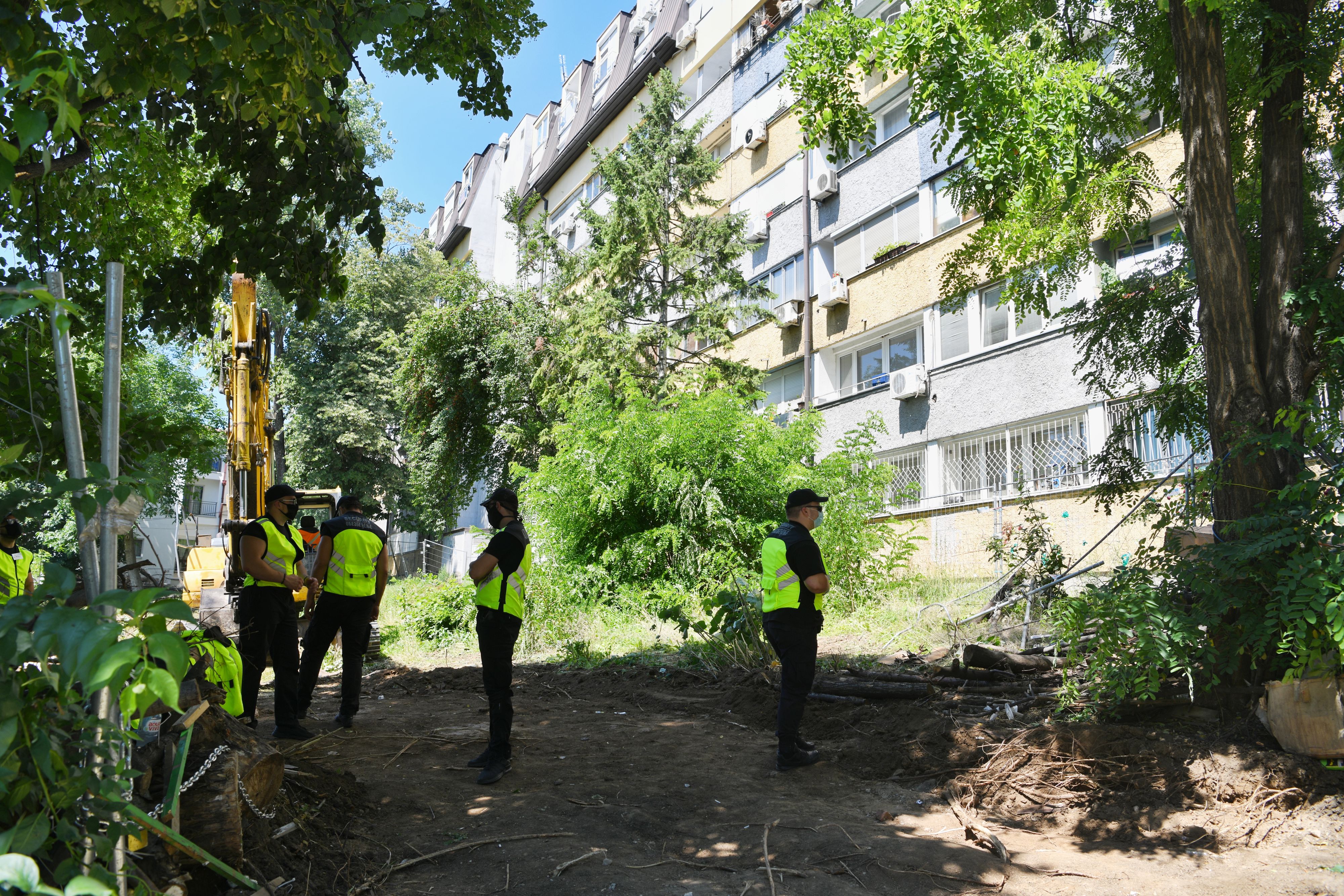 Beograd 01. jul 2020. Banovo brdo parkic protest Sacuvajmo nas parkic Foto:Filip Krainčanić/Nova.rs