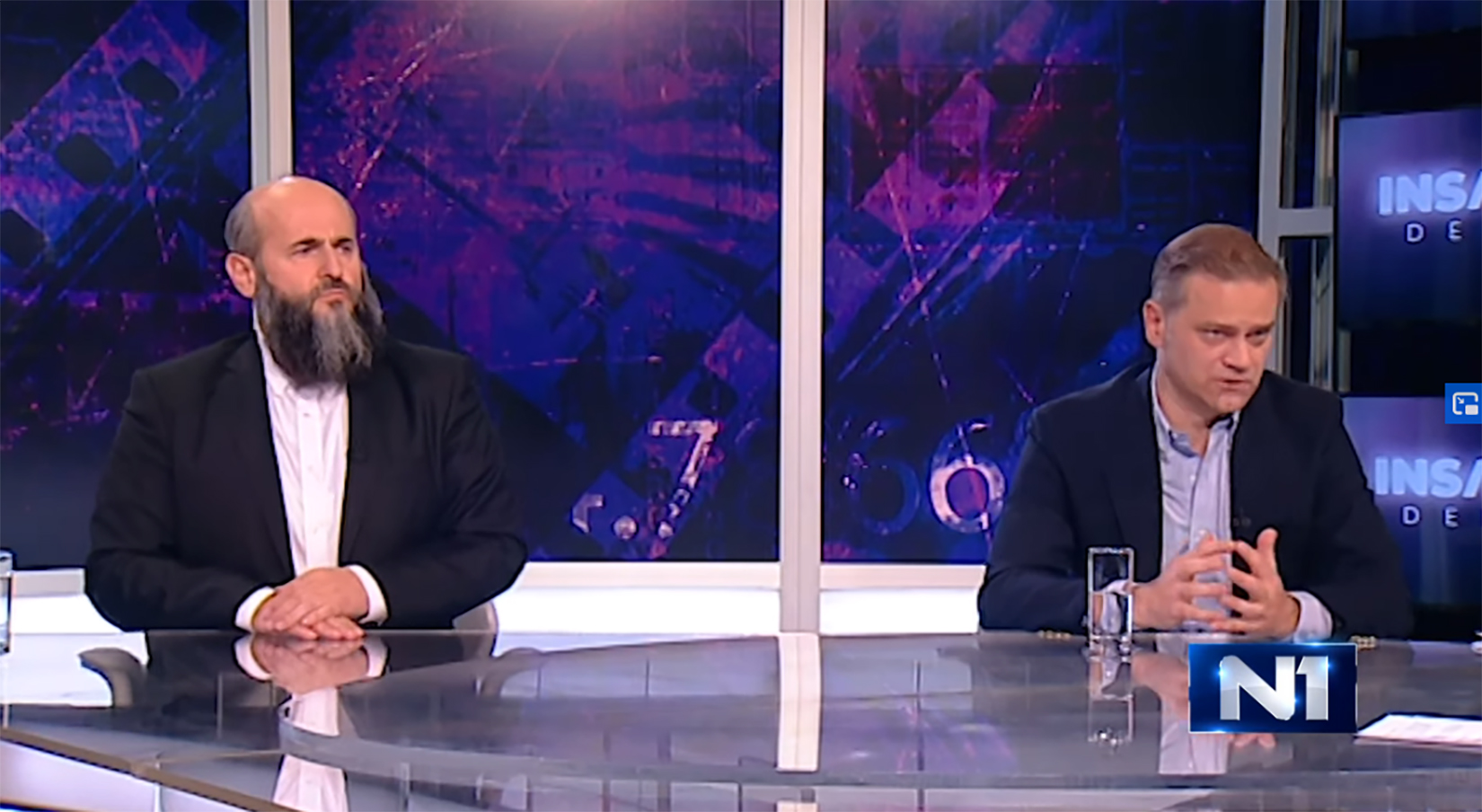 Insajder debata Muamer Zukorlic Borko Stefanovic