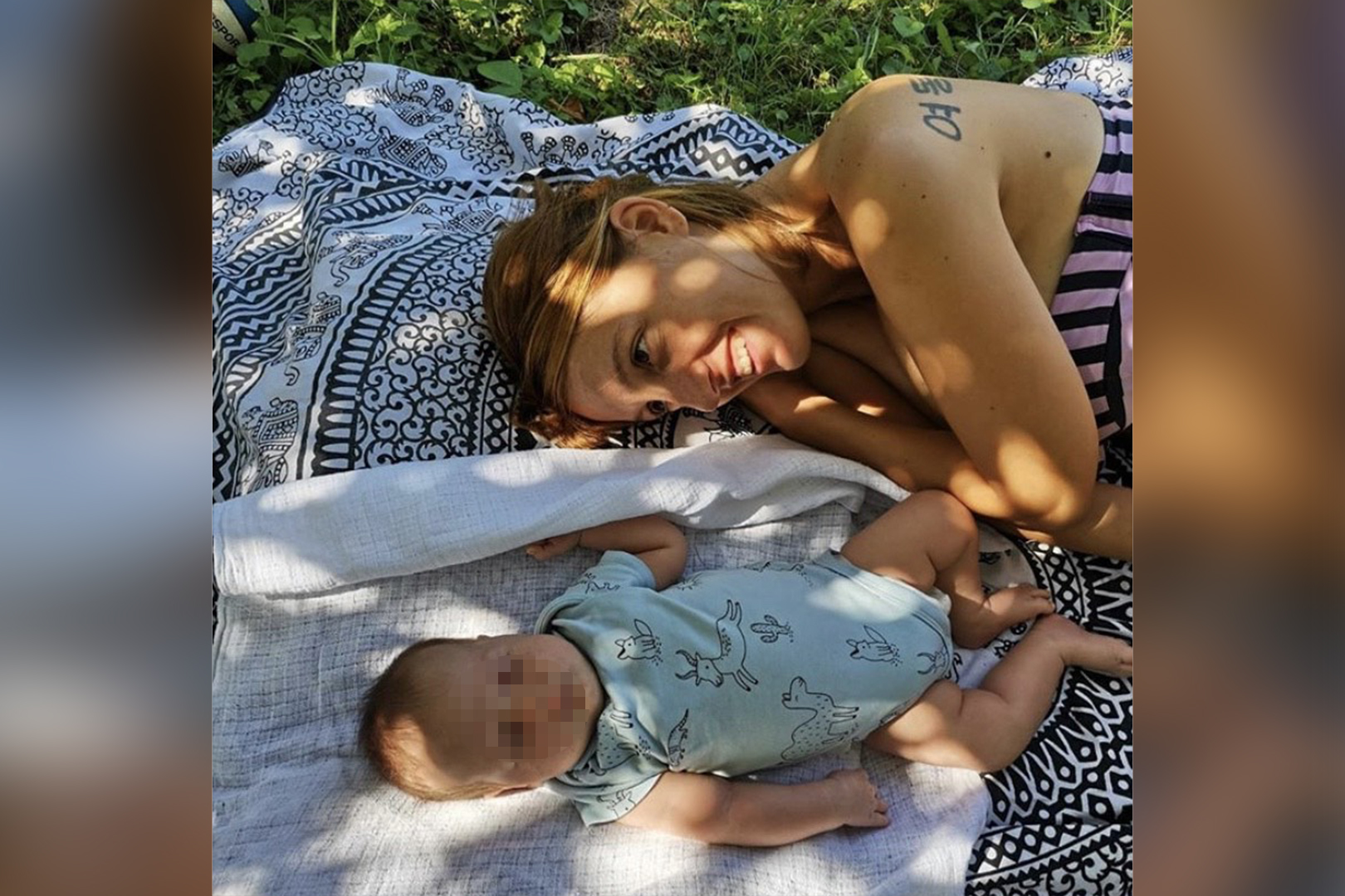 Zena koja se porodila kod kuce, Jelena Krstić