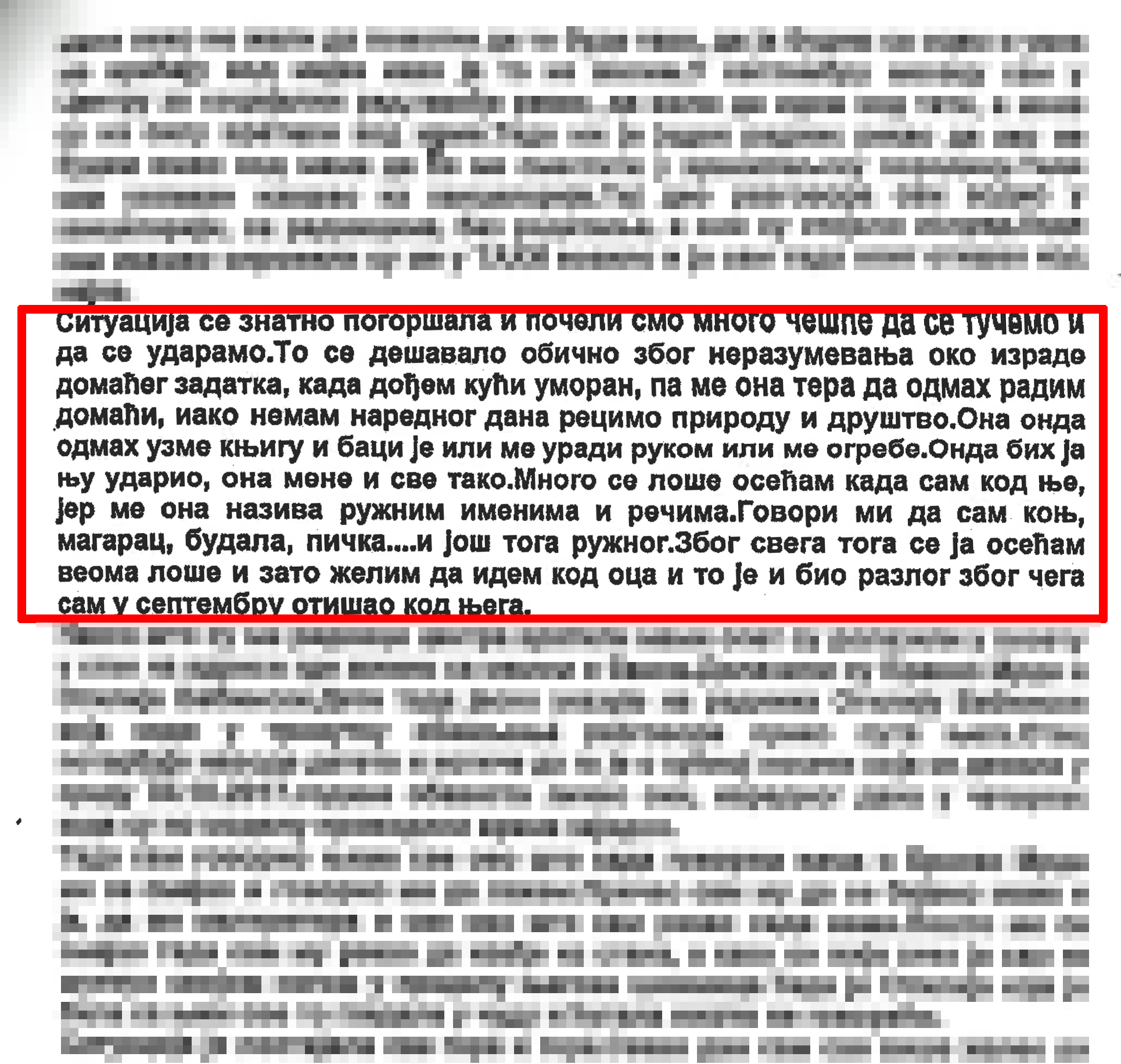 Zlostavljano dete dokumenta