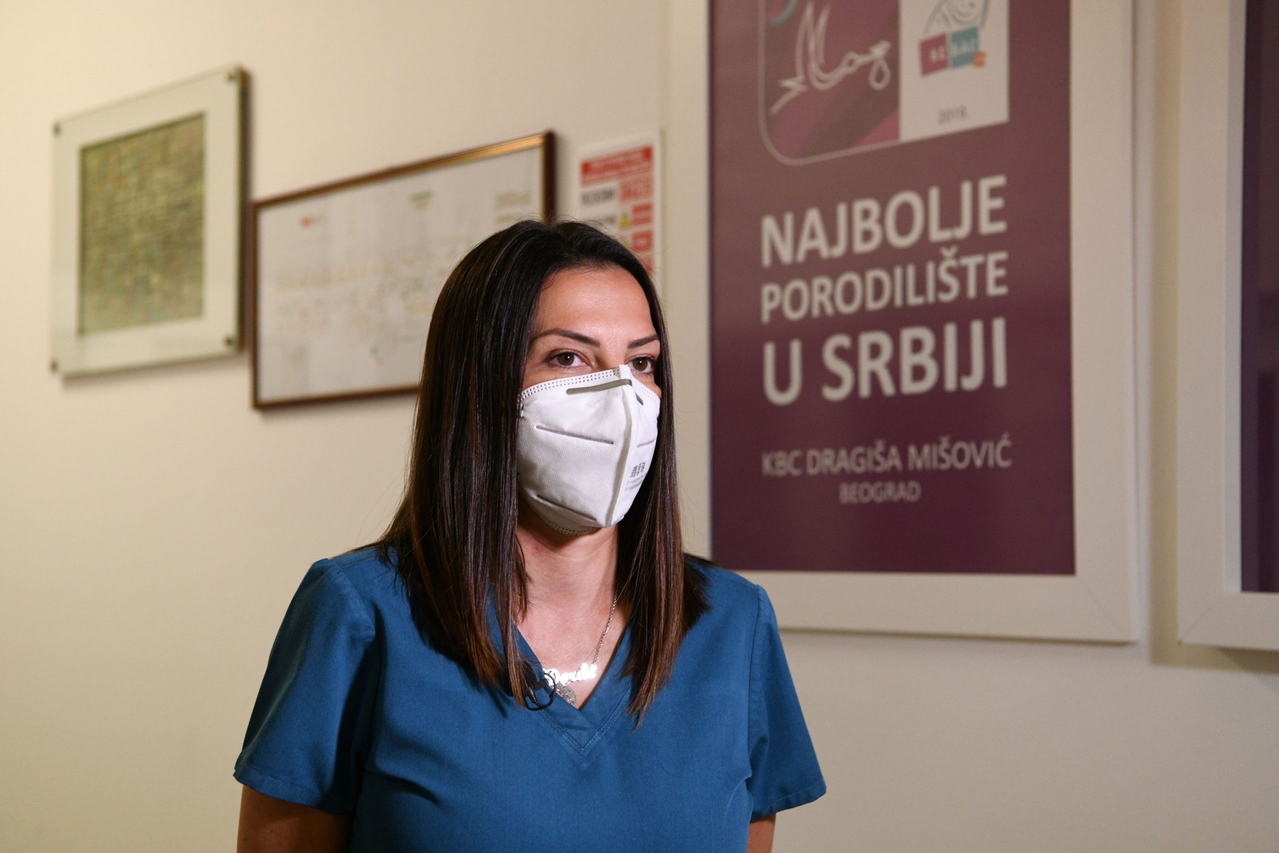 05.08.2020 bolnica dragiša mišovic, ginekološko odeljenje, razgovor sa nacelnicom i sestrama