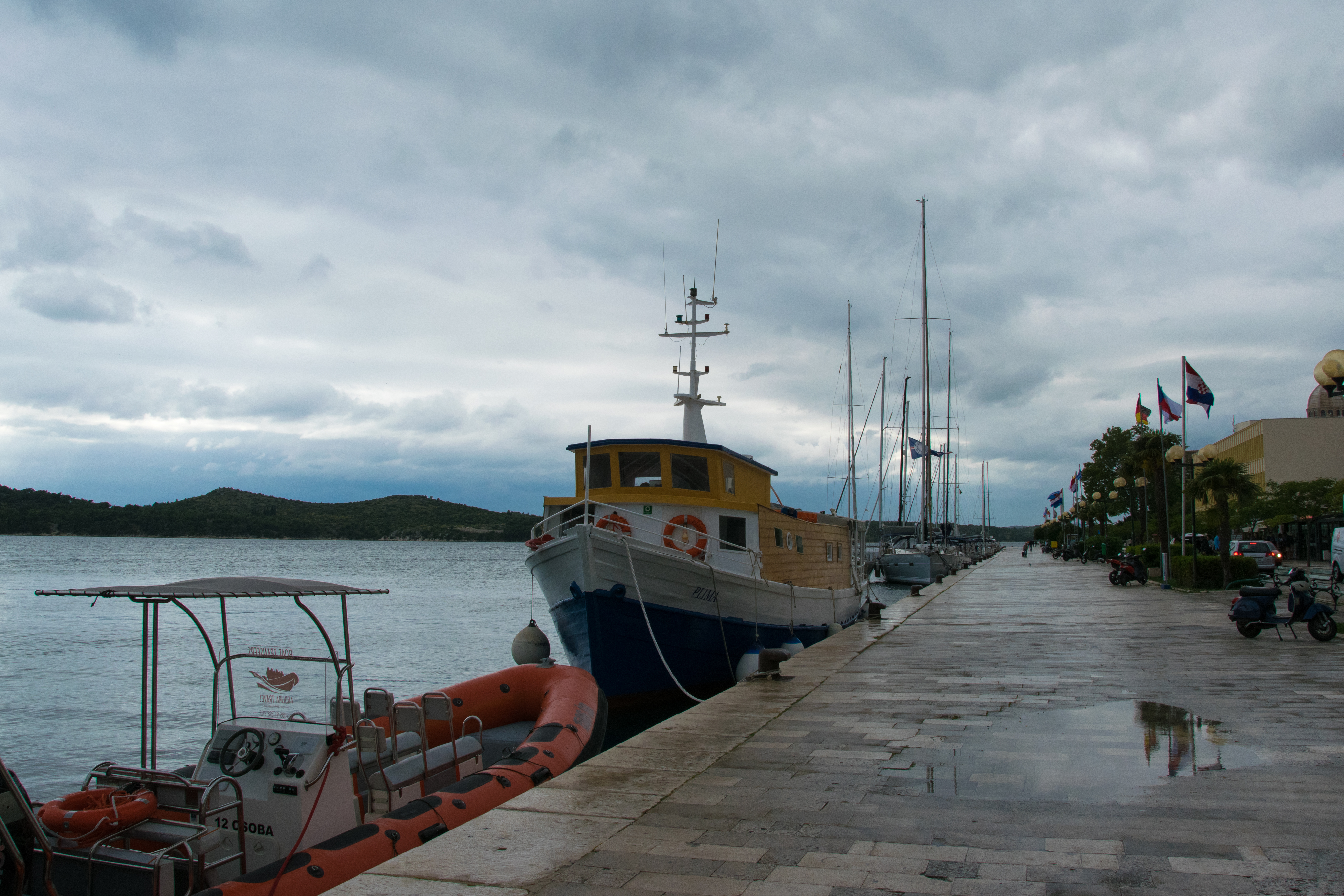 Šibenik, kiša, nevreme, oluja Foto: Shutterstock/Marieke Kramer