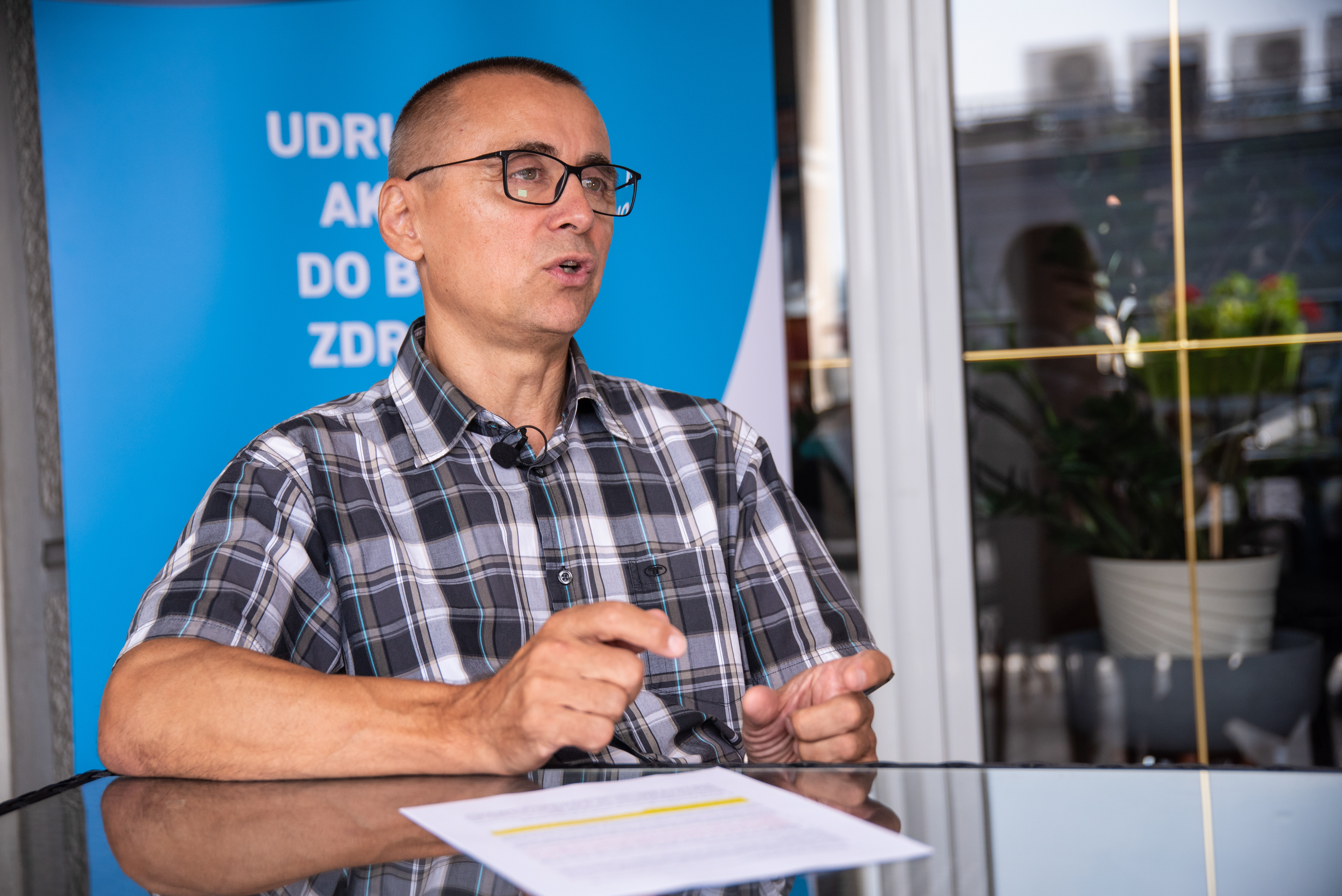 Beograd 06.08.2020. Dr Marijan Ivanuša, Svetska zdravstvena organizacija, SZO, intervju Foto: Dragan Mujan/Nova.rs