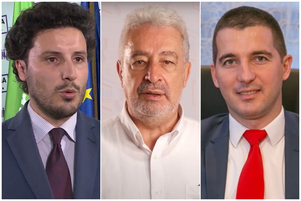 Abazovic Krivokapic i Becic