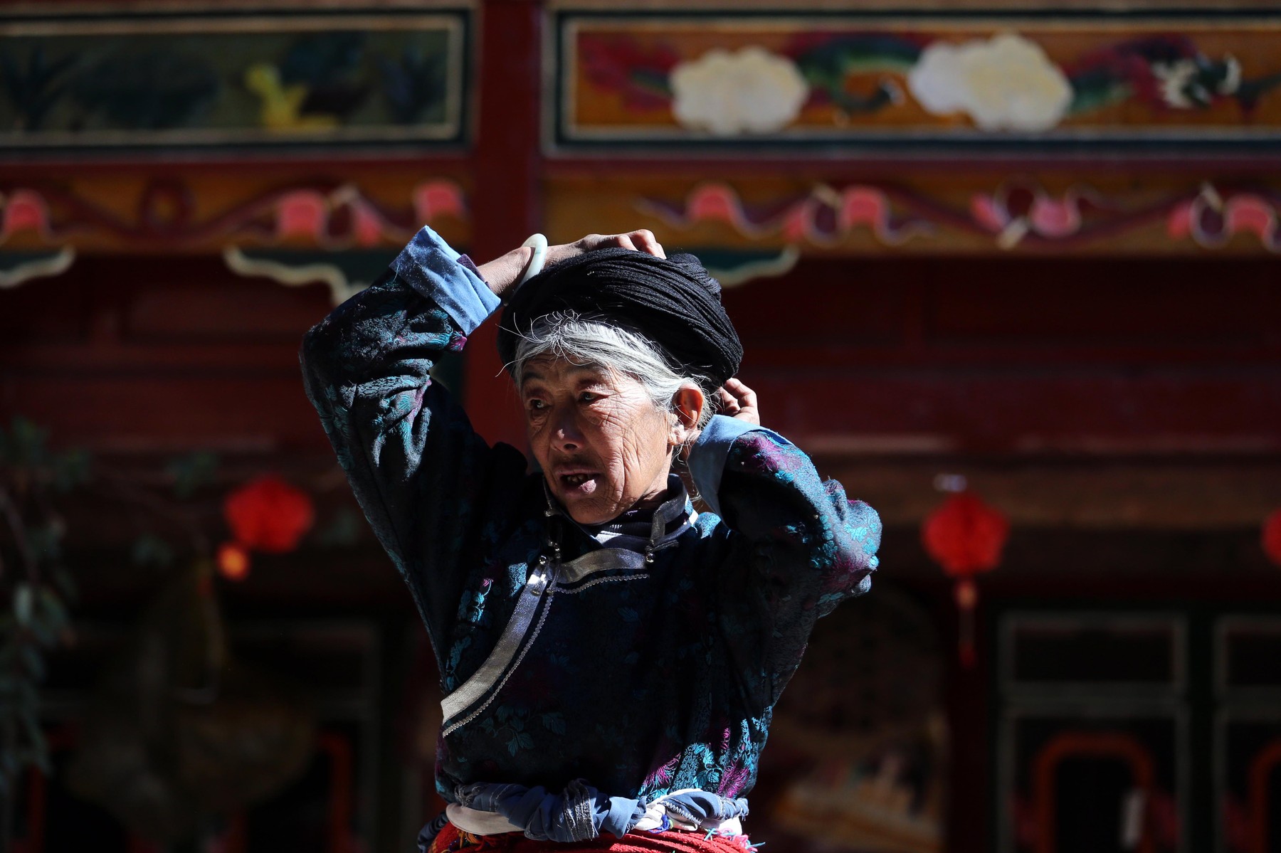 The Mosuo People lives in Chinaˇ®s last matriarchy society in Lugu,Sichuan,China on 12 March, 2019