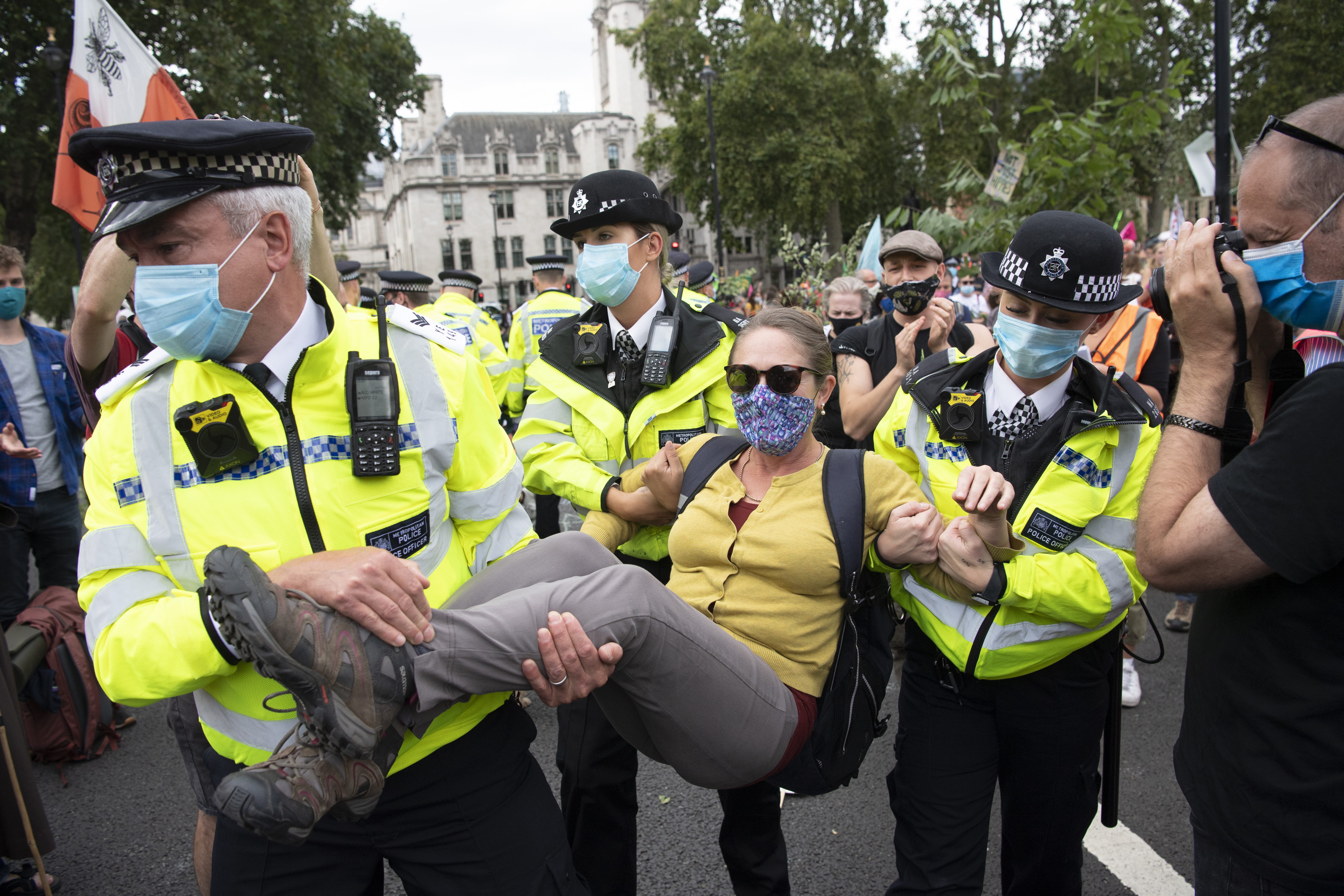 Extinction Rebellion protest in London